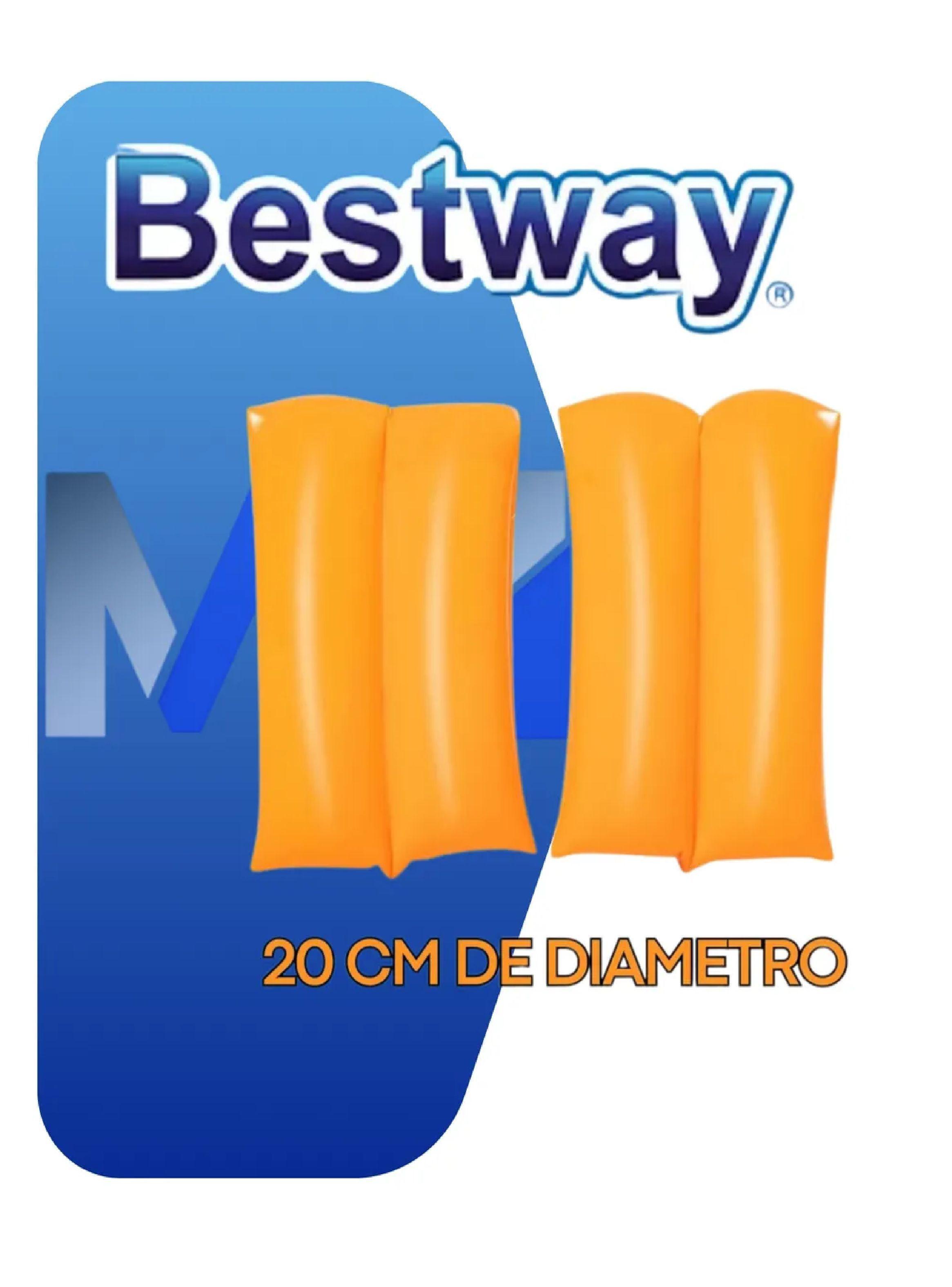Pack X 3 Alitas Infable Flotador Colores 3-6 Años Bestway-3