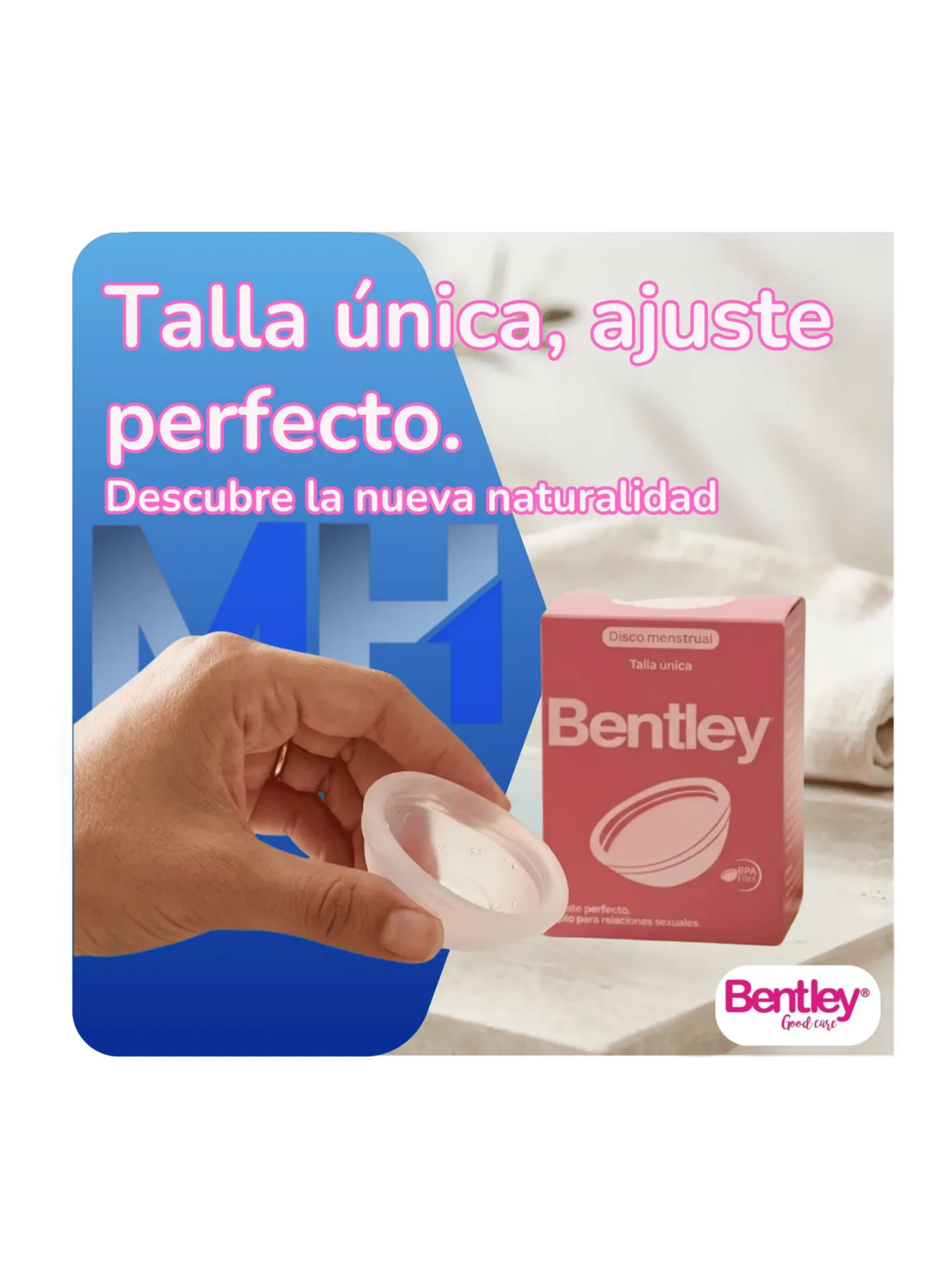 Disco Menstrual Bentley Silicona M dica Sexfriendly 12h-1