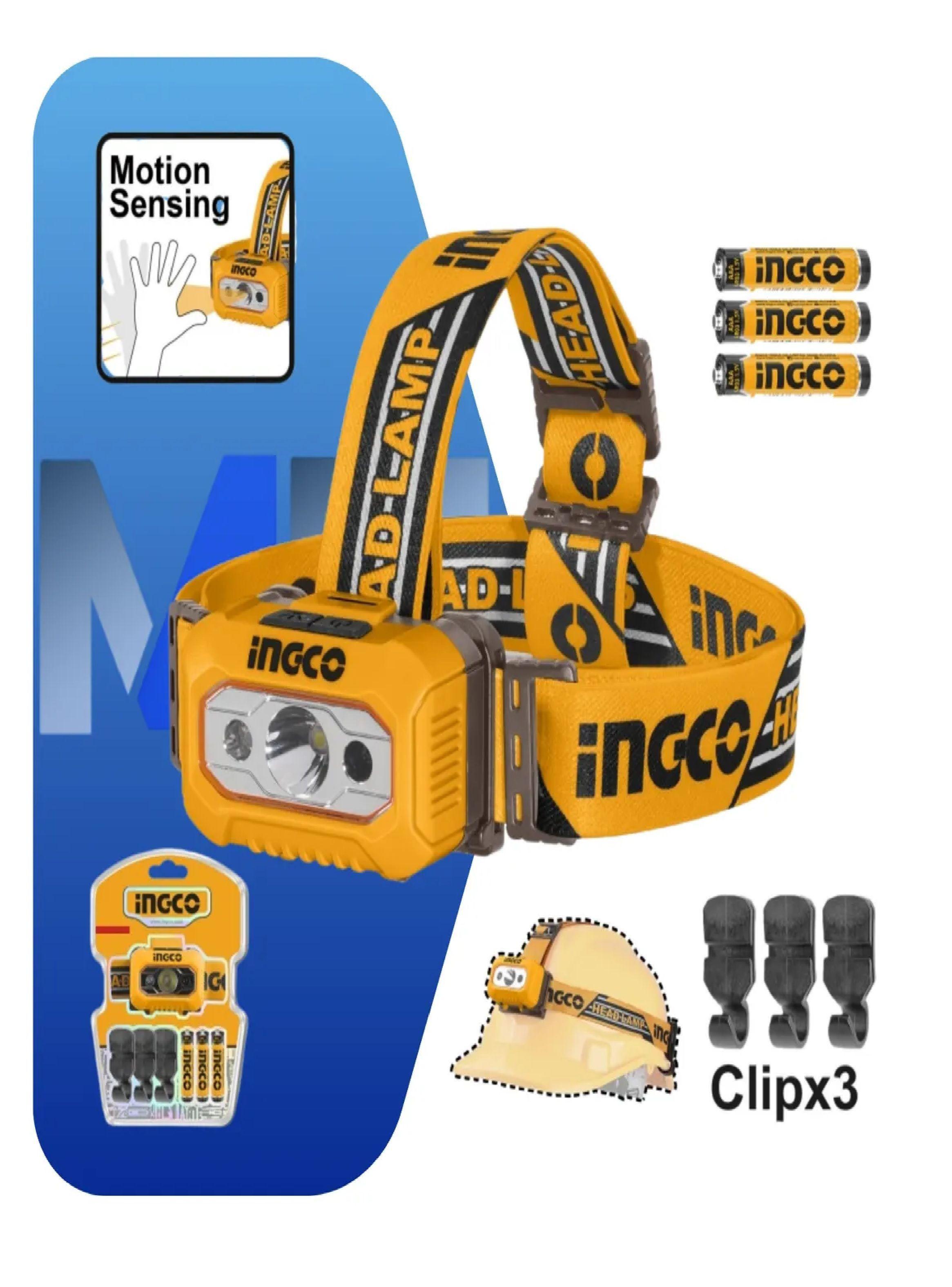 Linterna Frontal Vincha Led Sensor De Movimiento 200 Lumenes-3