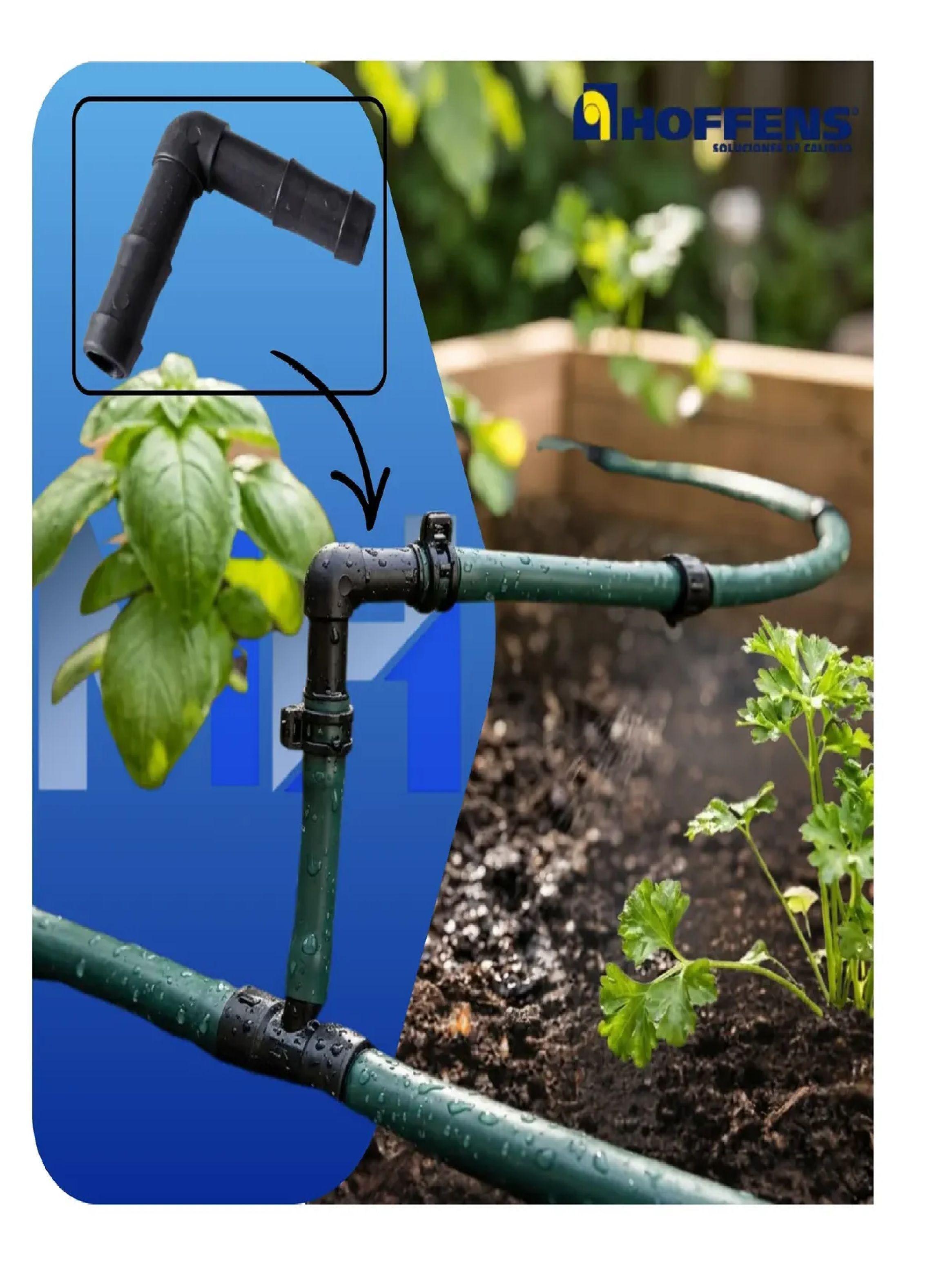 Pack 10 Codo Hi 1/2 Polipropileno Riego Jardín 90 Grados-4