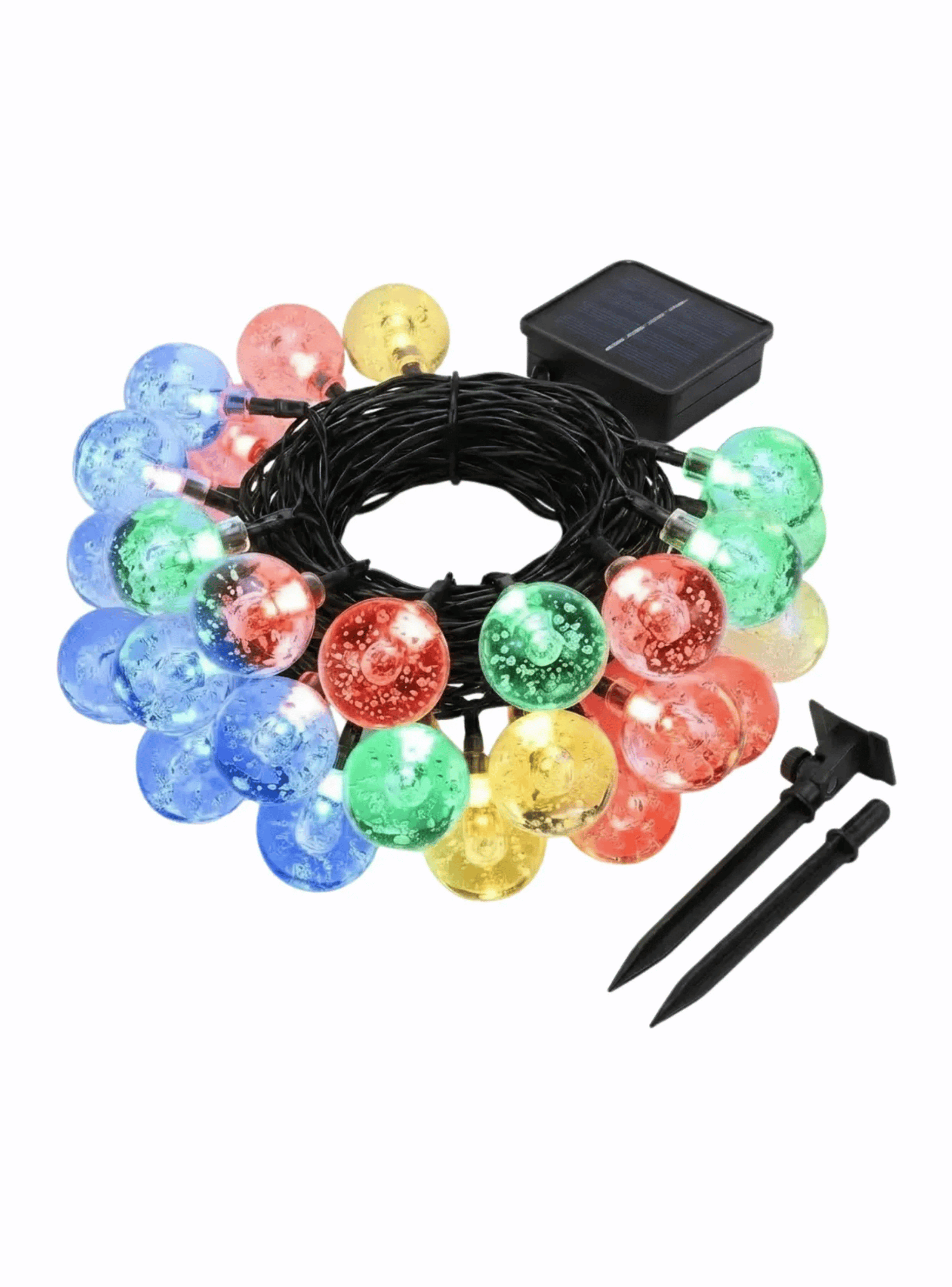 Luces De Navidad Led Globos Lucesitas 5m 20 Led Por Pack-1