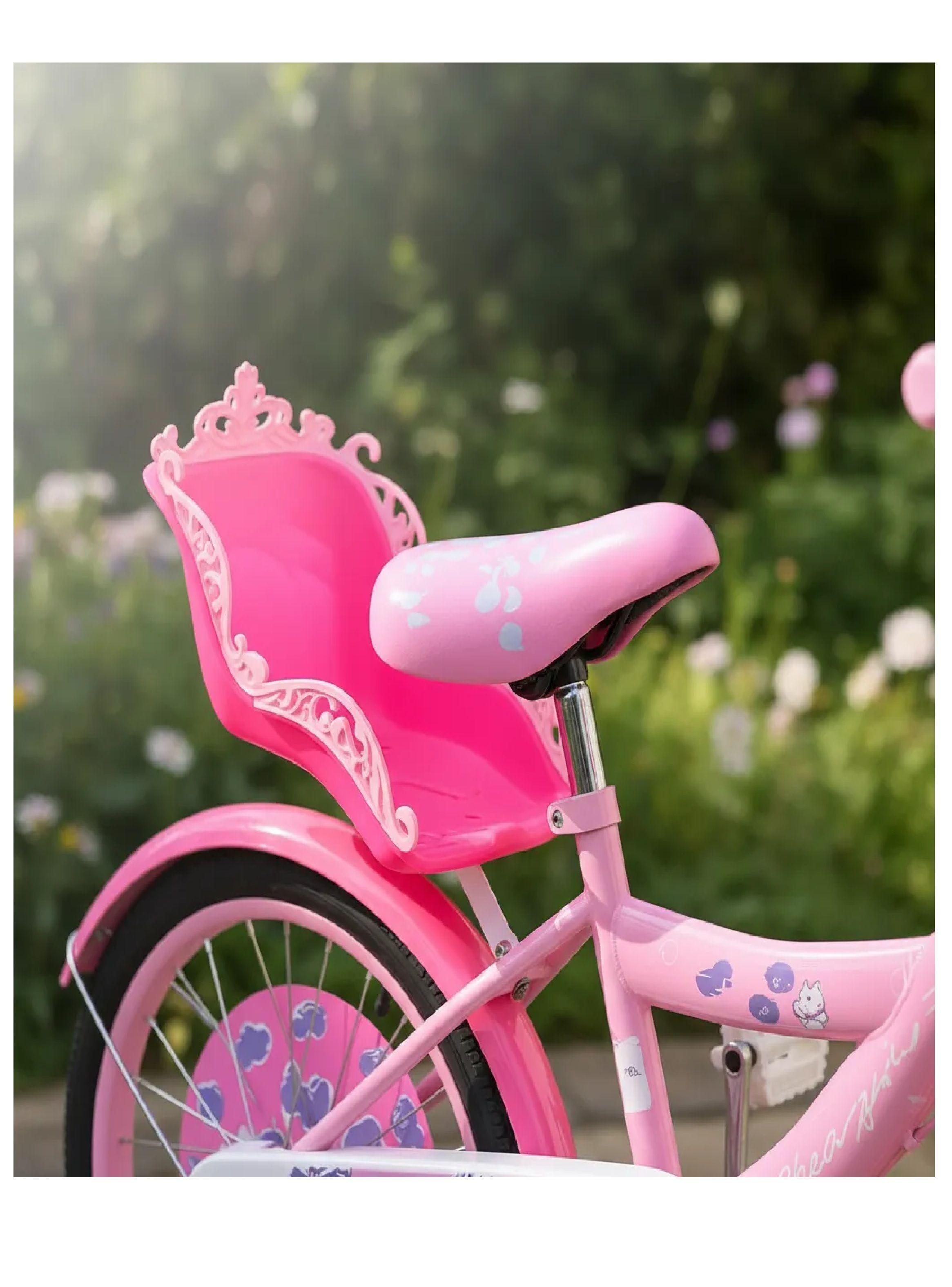 Bicicleta Infantil Con Ruedas De Aprendizaje Aro 20 Rosa-2