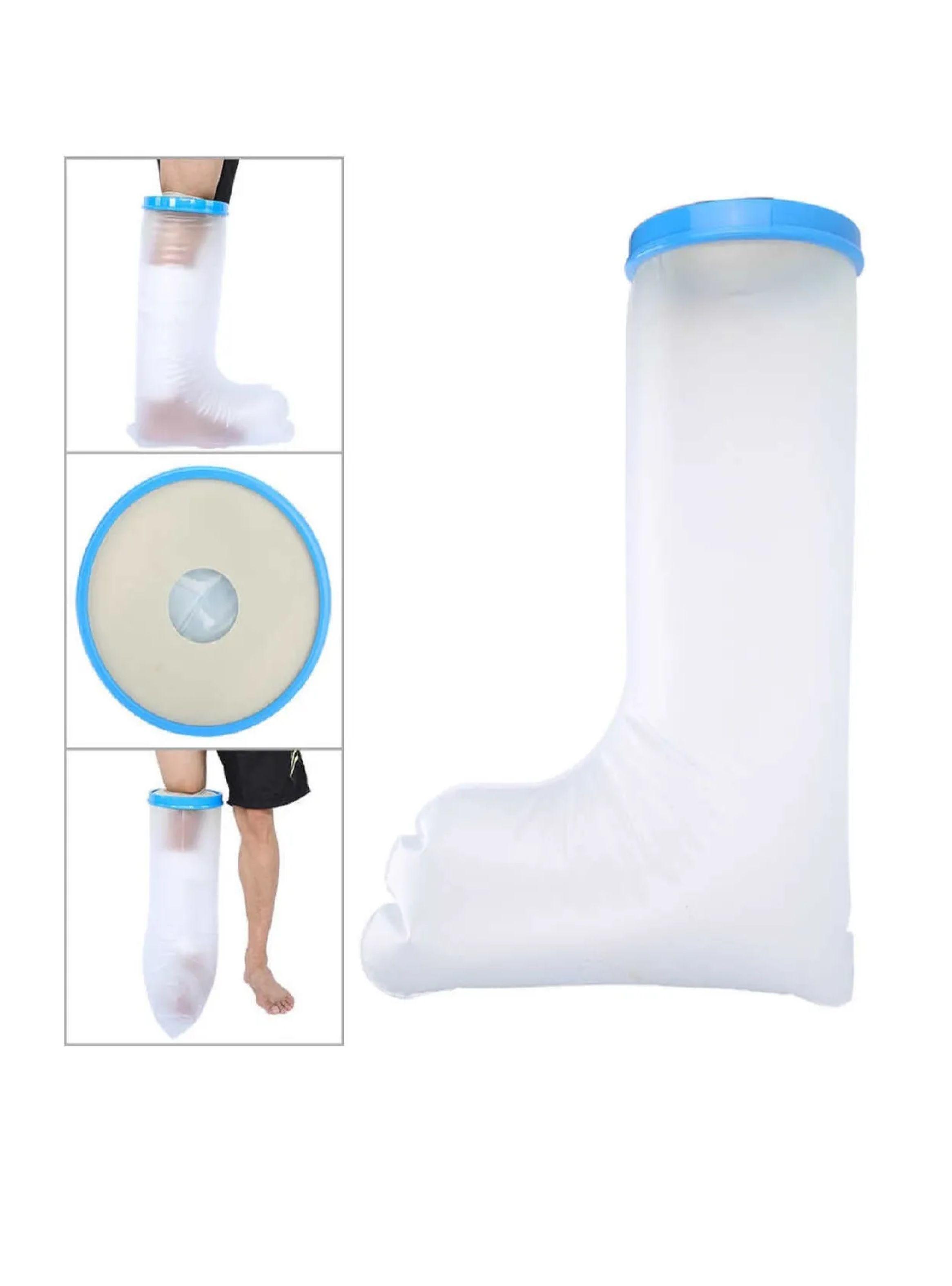 Protector Impermeable Para Pierna Vendaje, Yeso Y Heridas-5