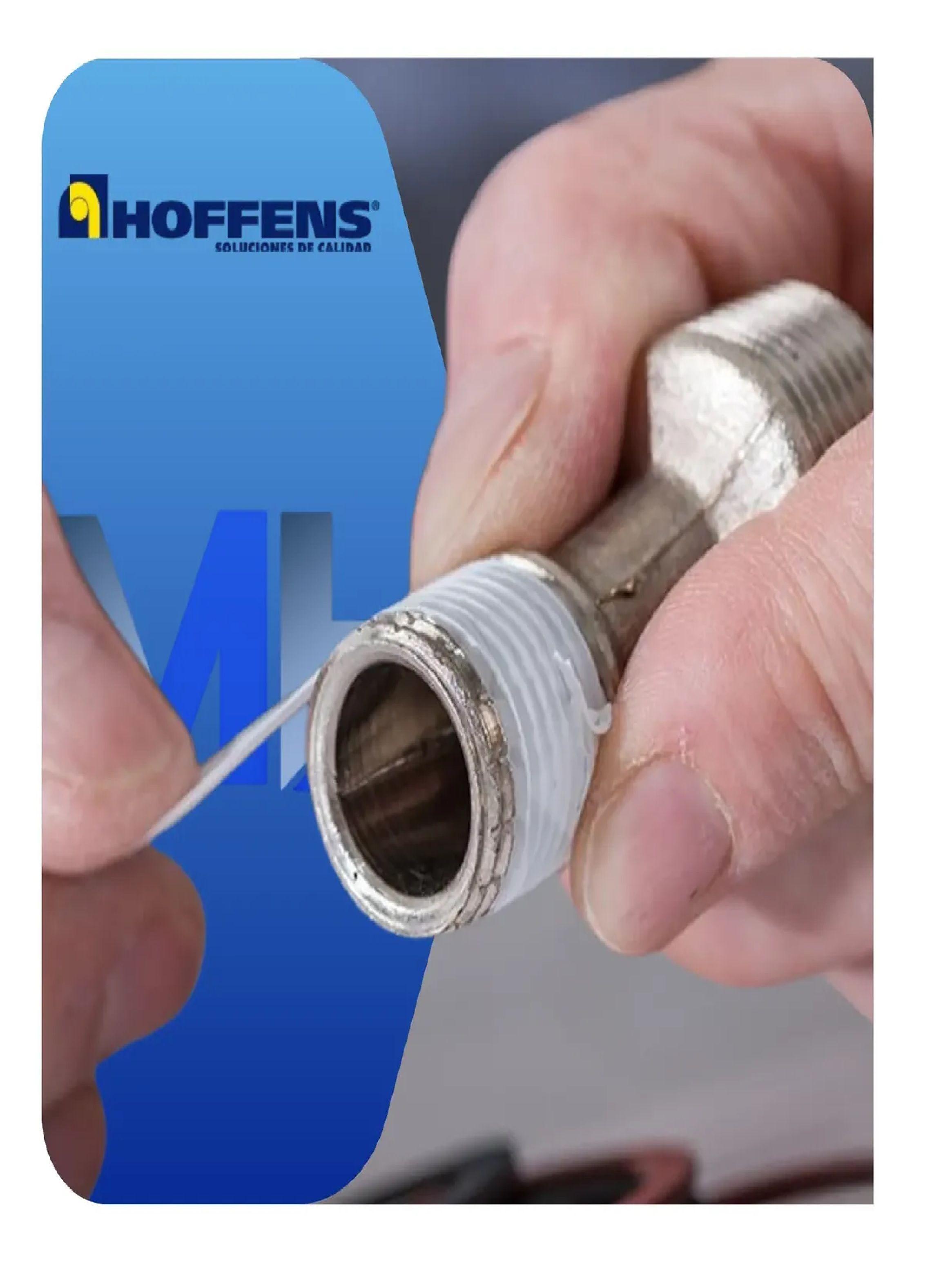 Pack 10 Cintas Teflon Hoffens 1 Pulgada X10 Mts Sello Agua-4