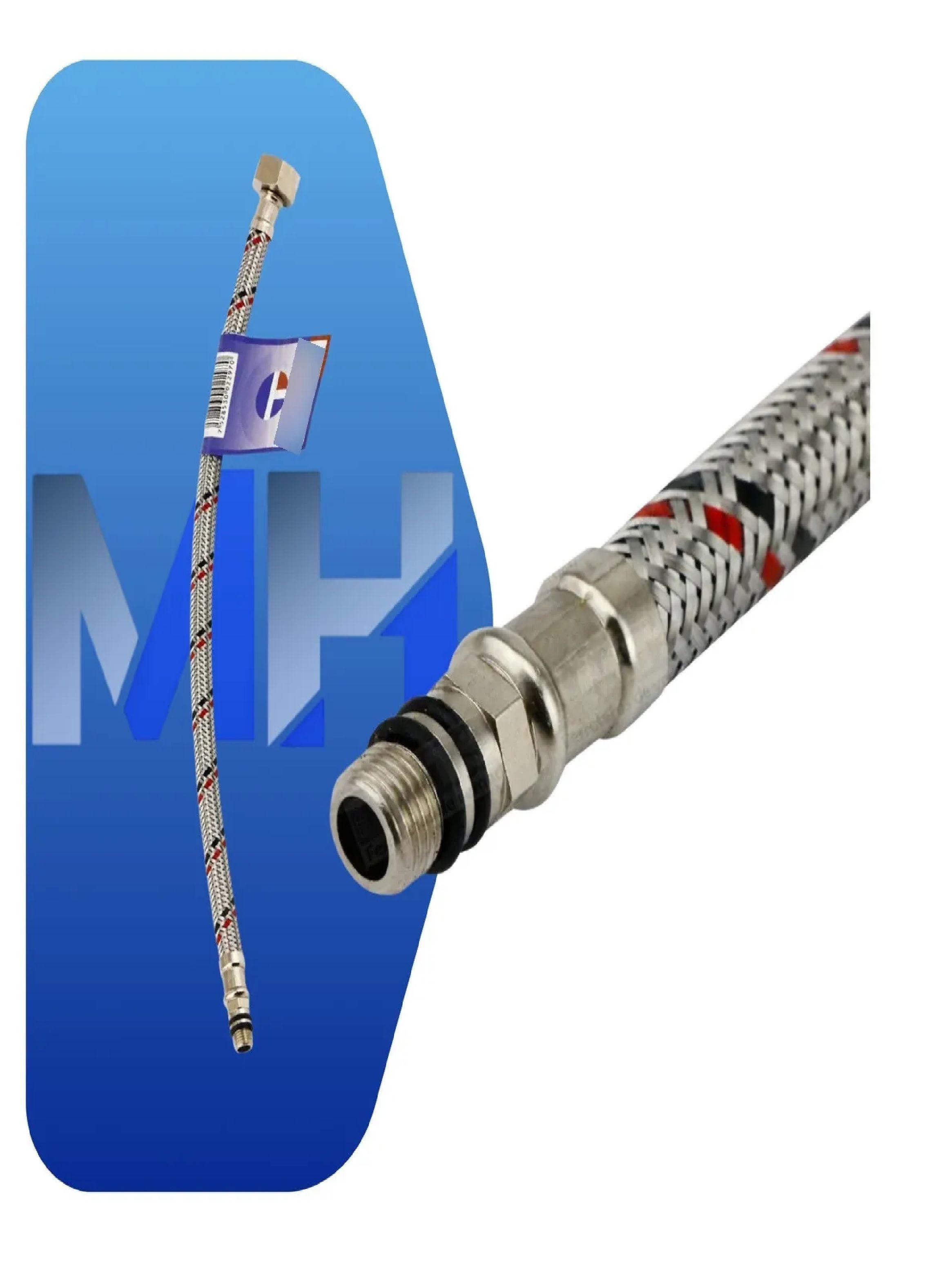 Pack X2 Flexible Monomando Hi 1/2 X M10 35cm Rojo/azul Taumm-2