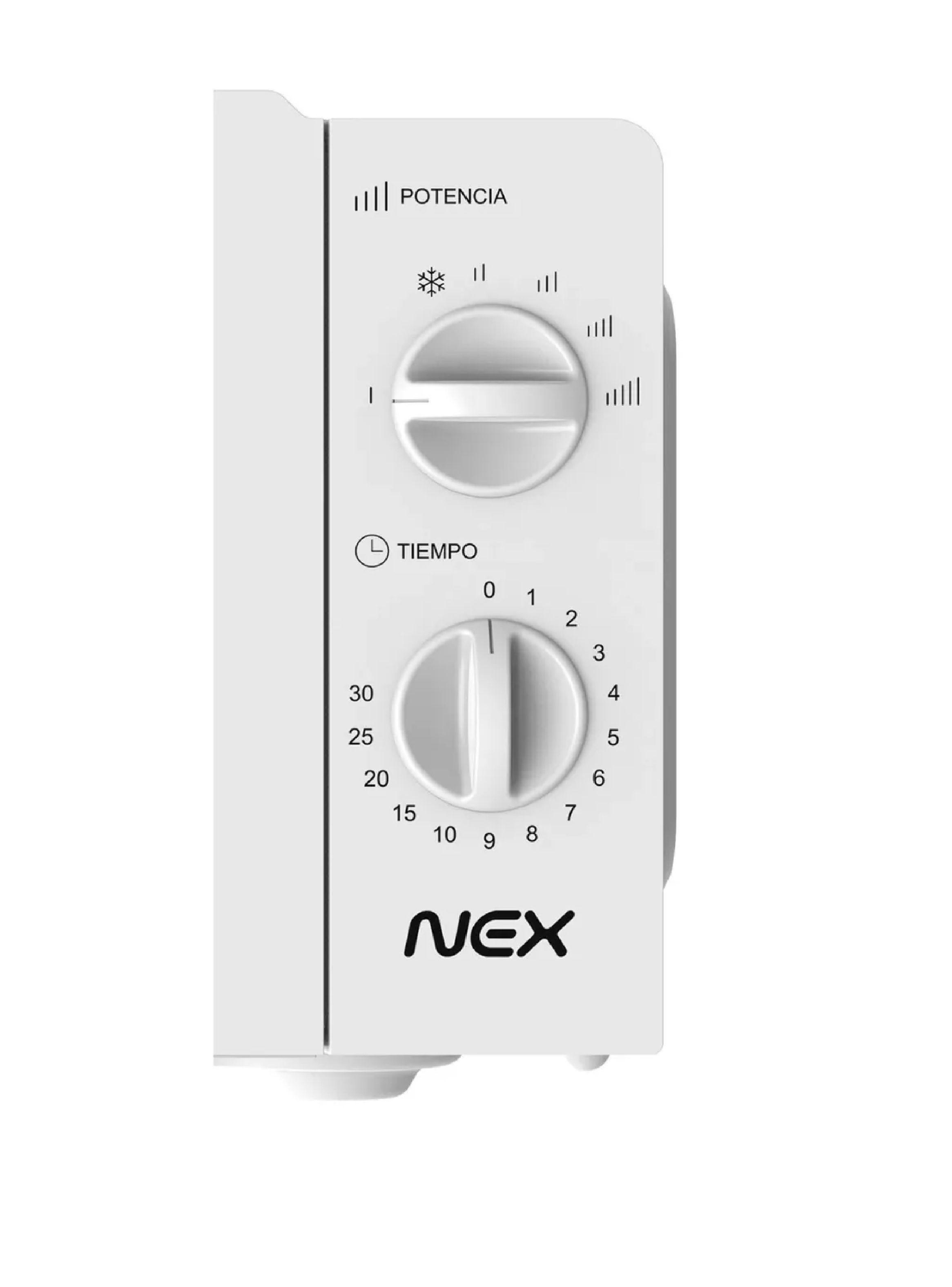 Microondas Nex Microondas Blanco 1200w Mecanico-3