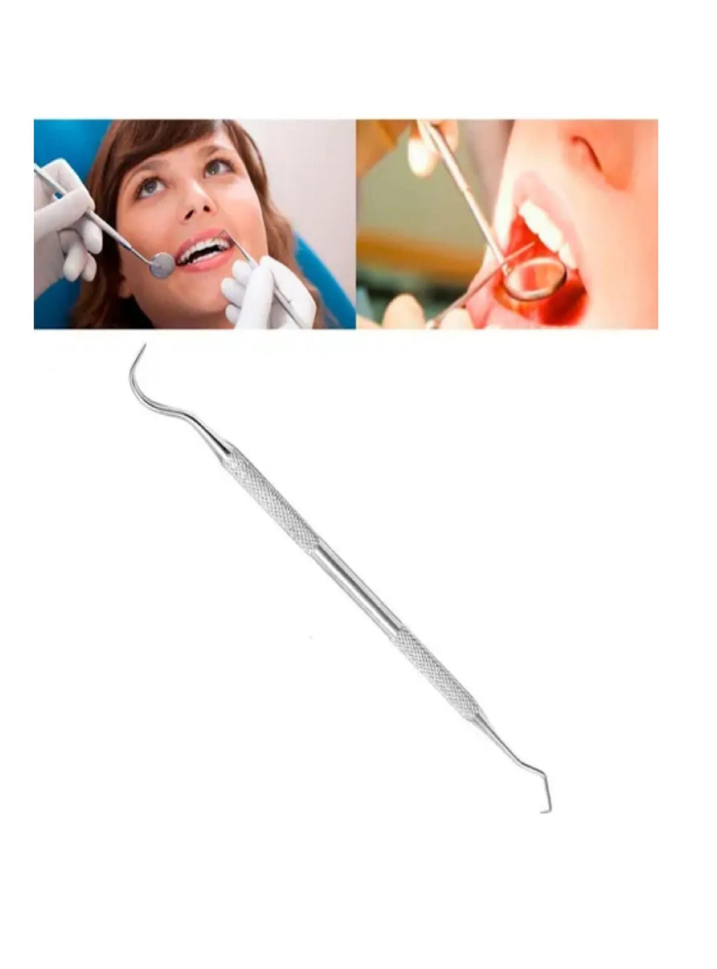 Set Herramientas Para Higiene Dental Espejo Y Sonda-4