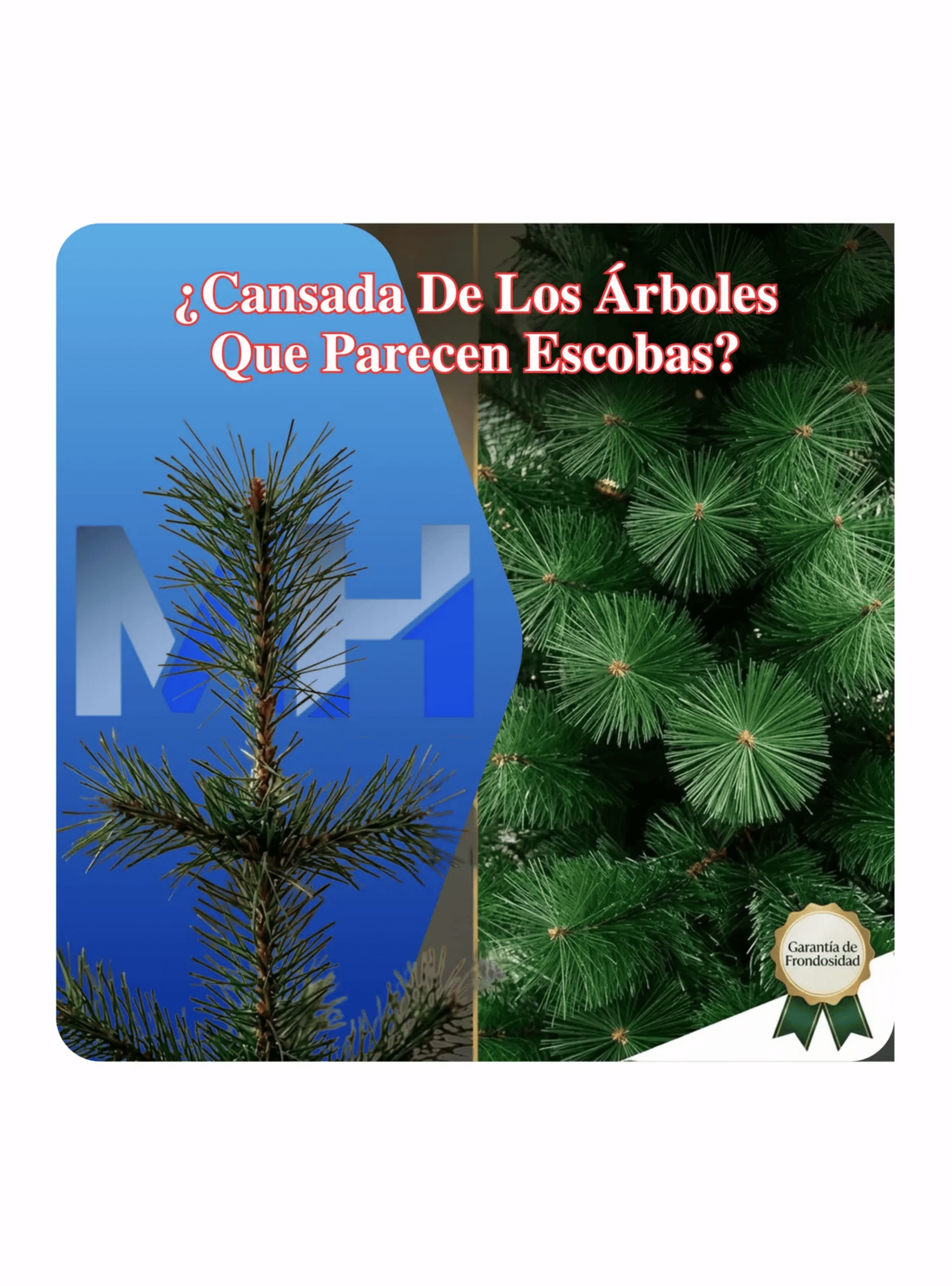 Arbol De Navidad Base Metalica Facil Armado Verde Clasico-5