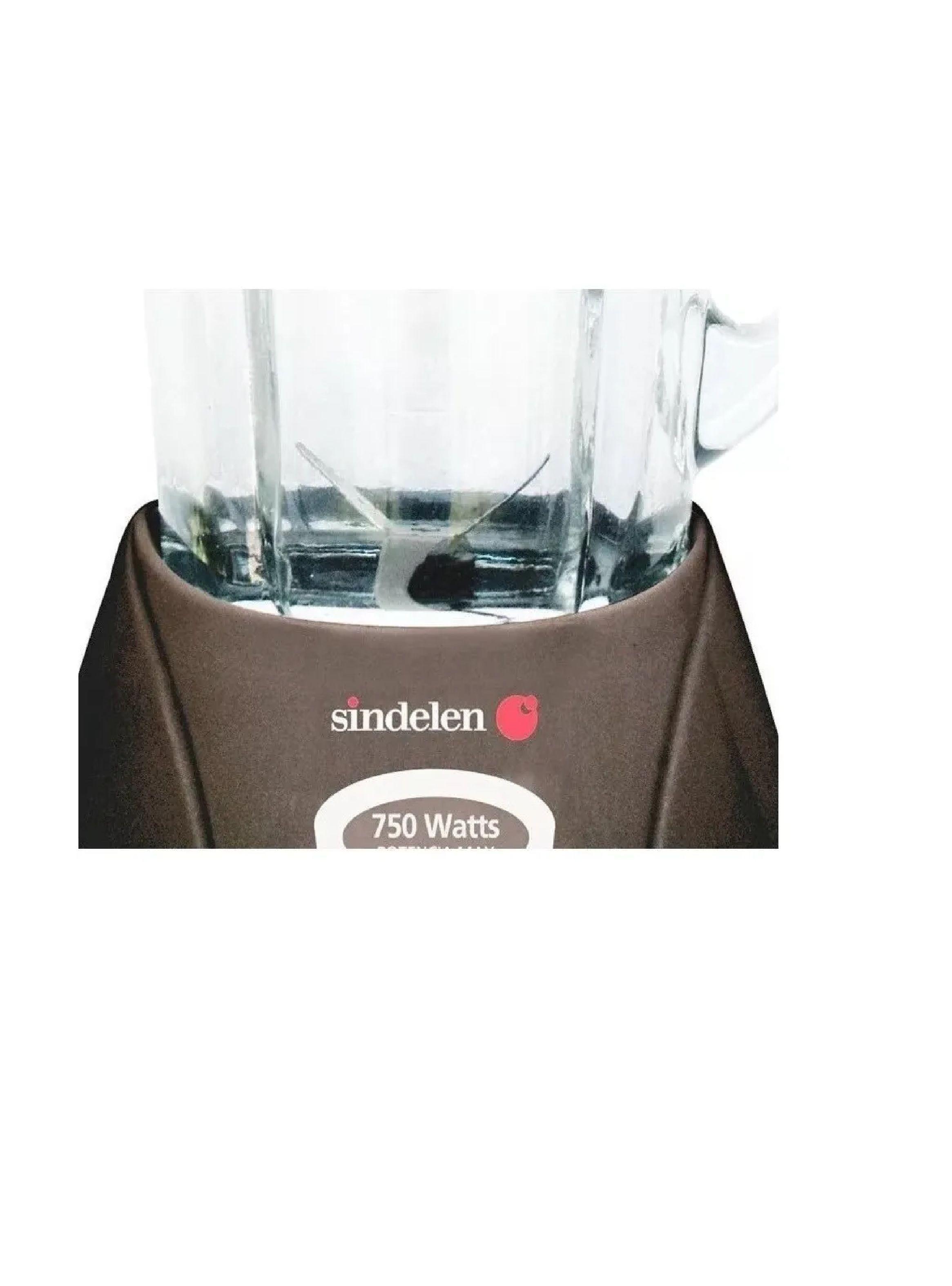Licuadora Juguera Jarra Vidrio Sindelen 1.8lt 750w Acero-3