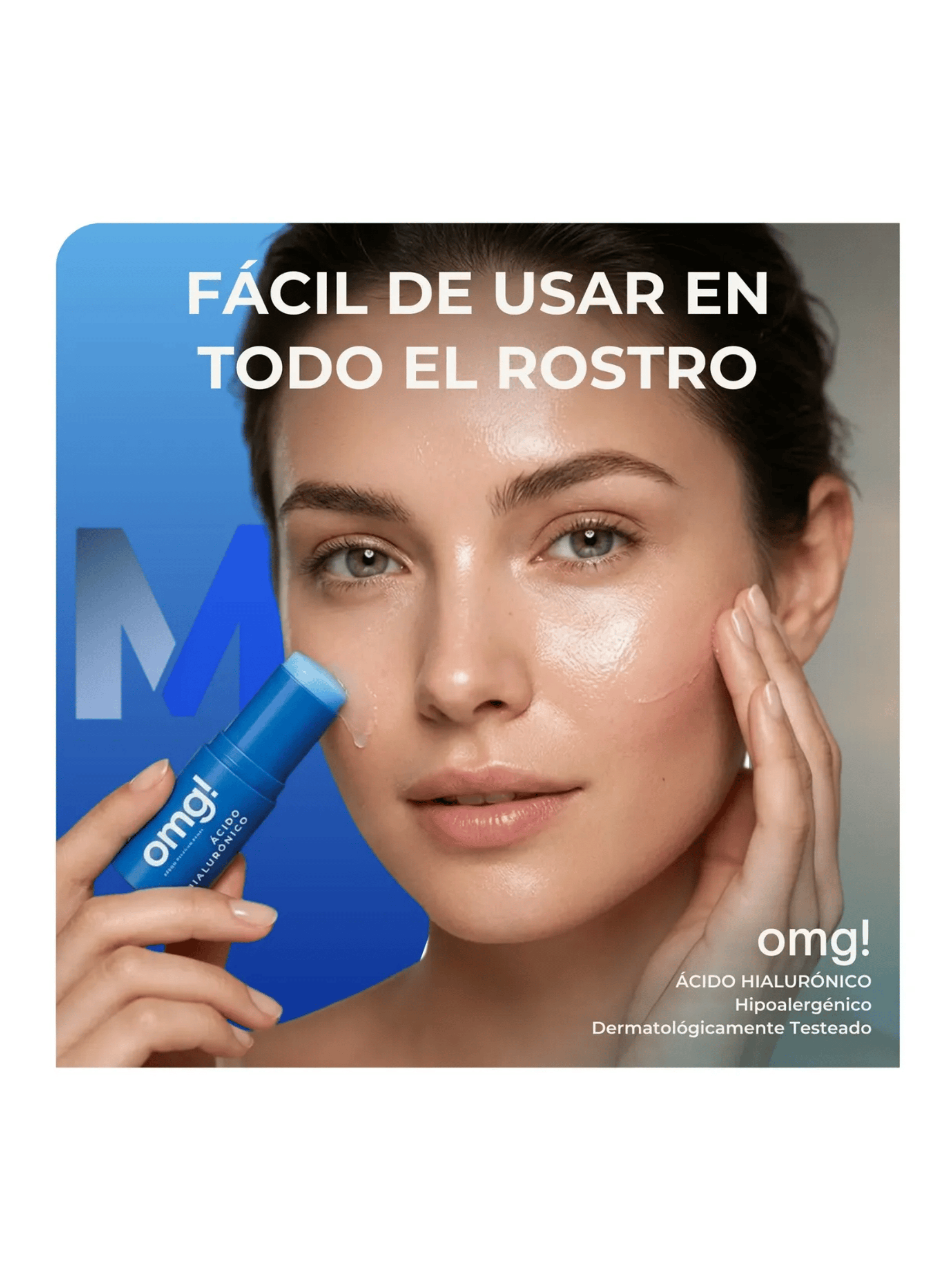 Serum Facial En Barra Acido Hialuronico Omg 7g Hidratante-3
