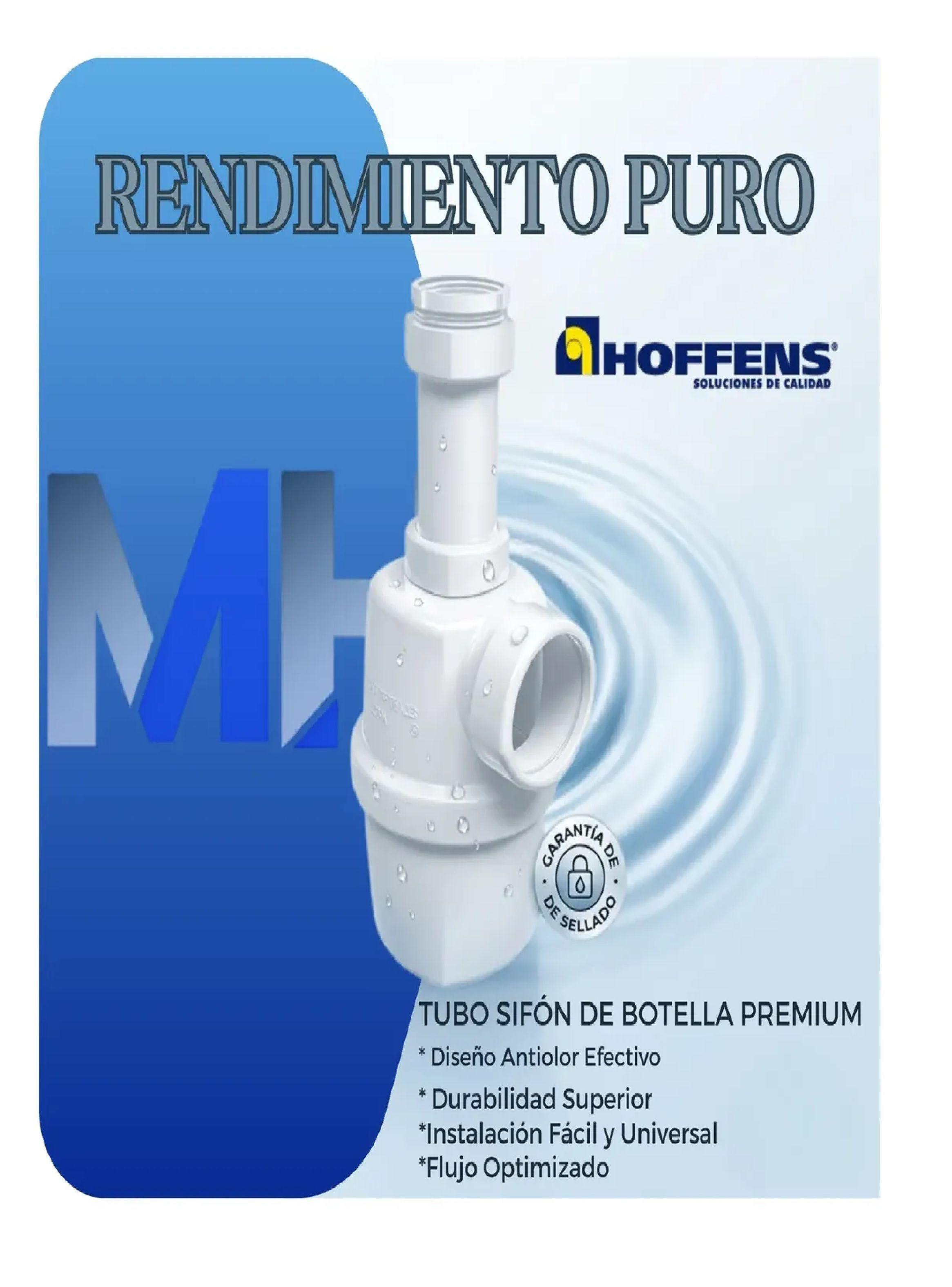 Sifón Lavaplatos Salida Recta 50mm Entrada 1 1/2 Y 1 1/4 Loa-2