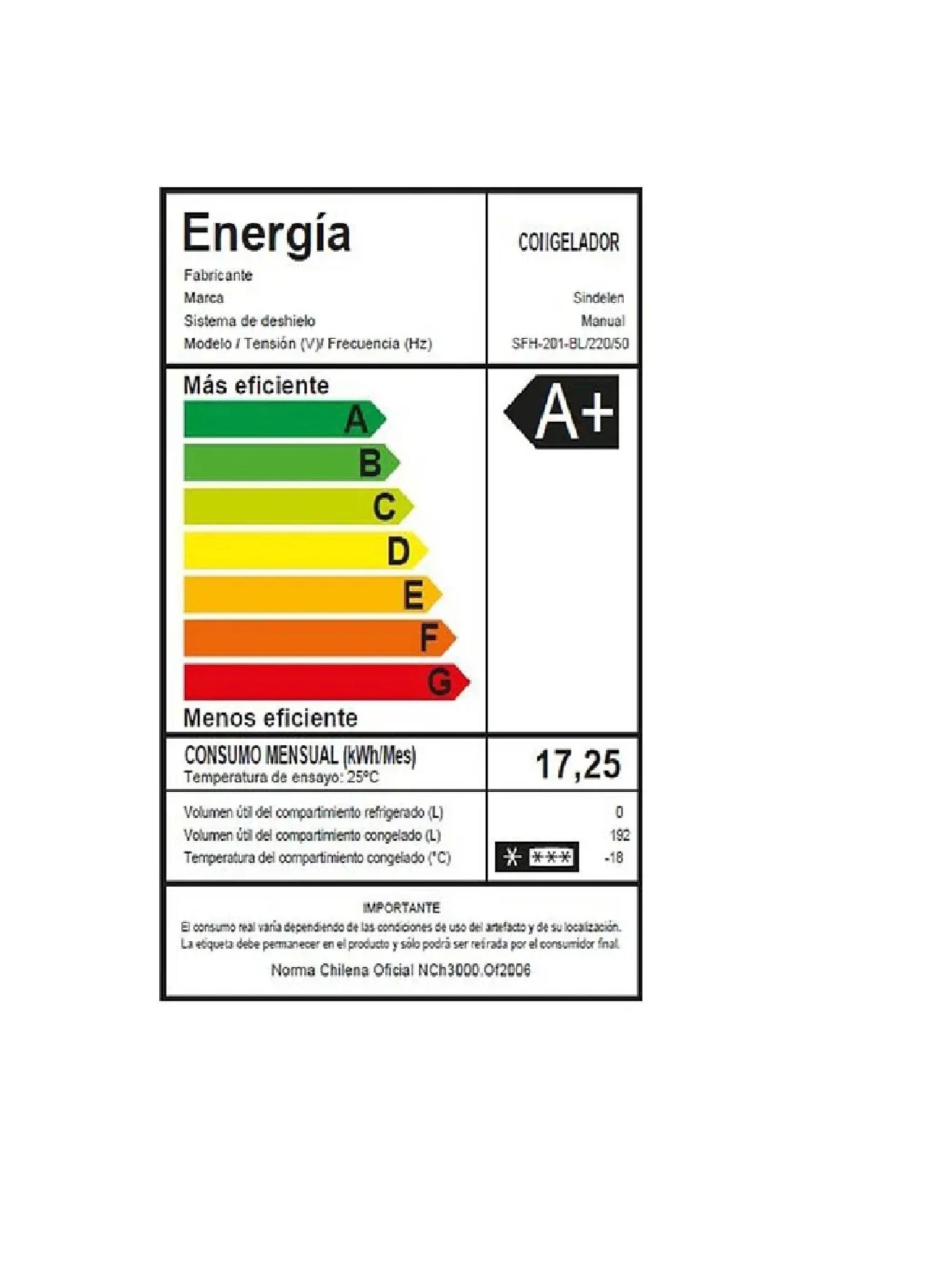Congelador Horizontal Dual Sindelen 192 Litros 8 Niveles A+-4