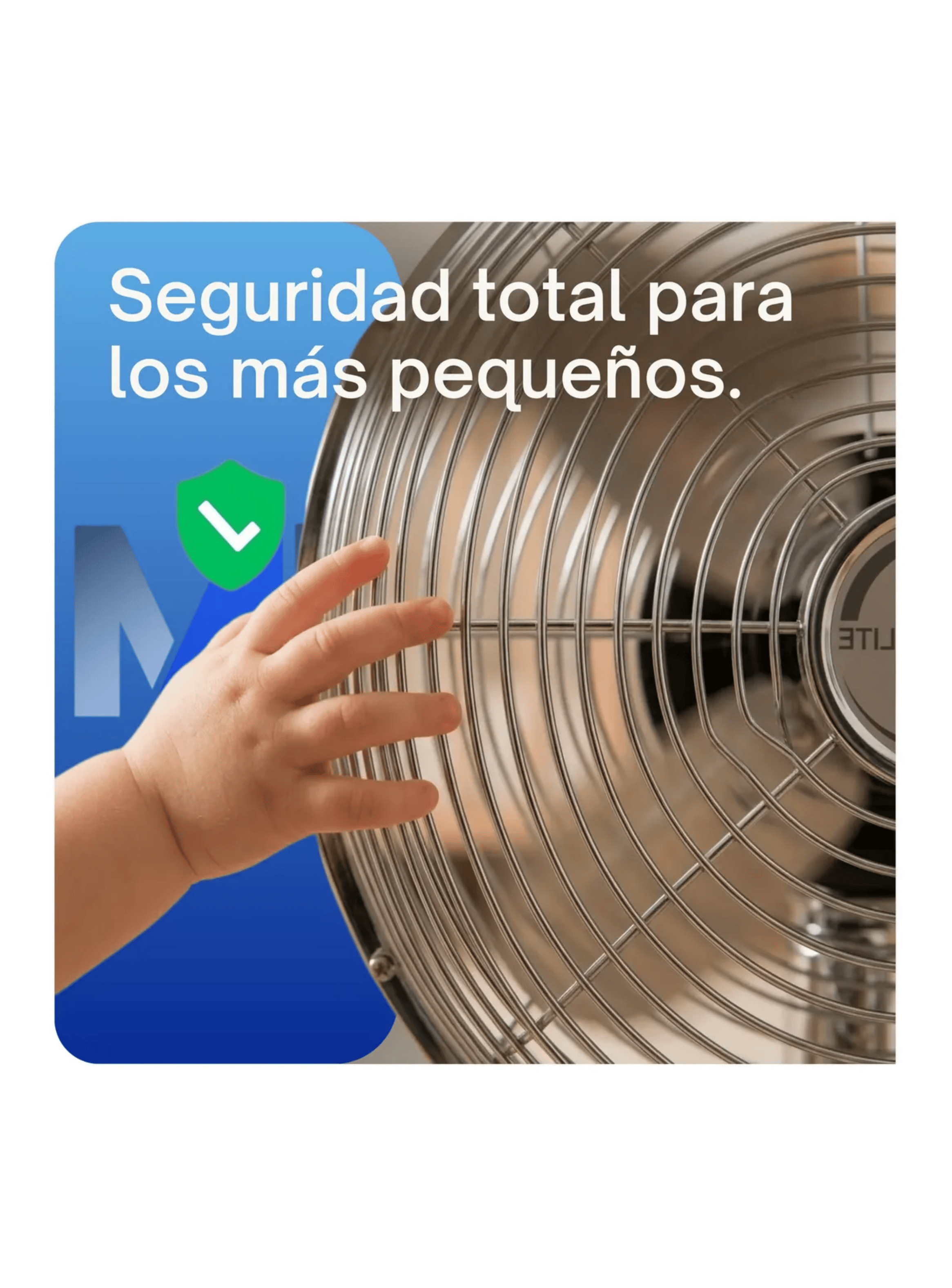 Ventilador Sobremesa 12 Pulgadas Airolite V12sm Metalico 35w-5