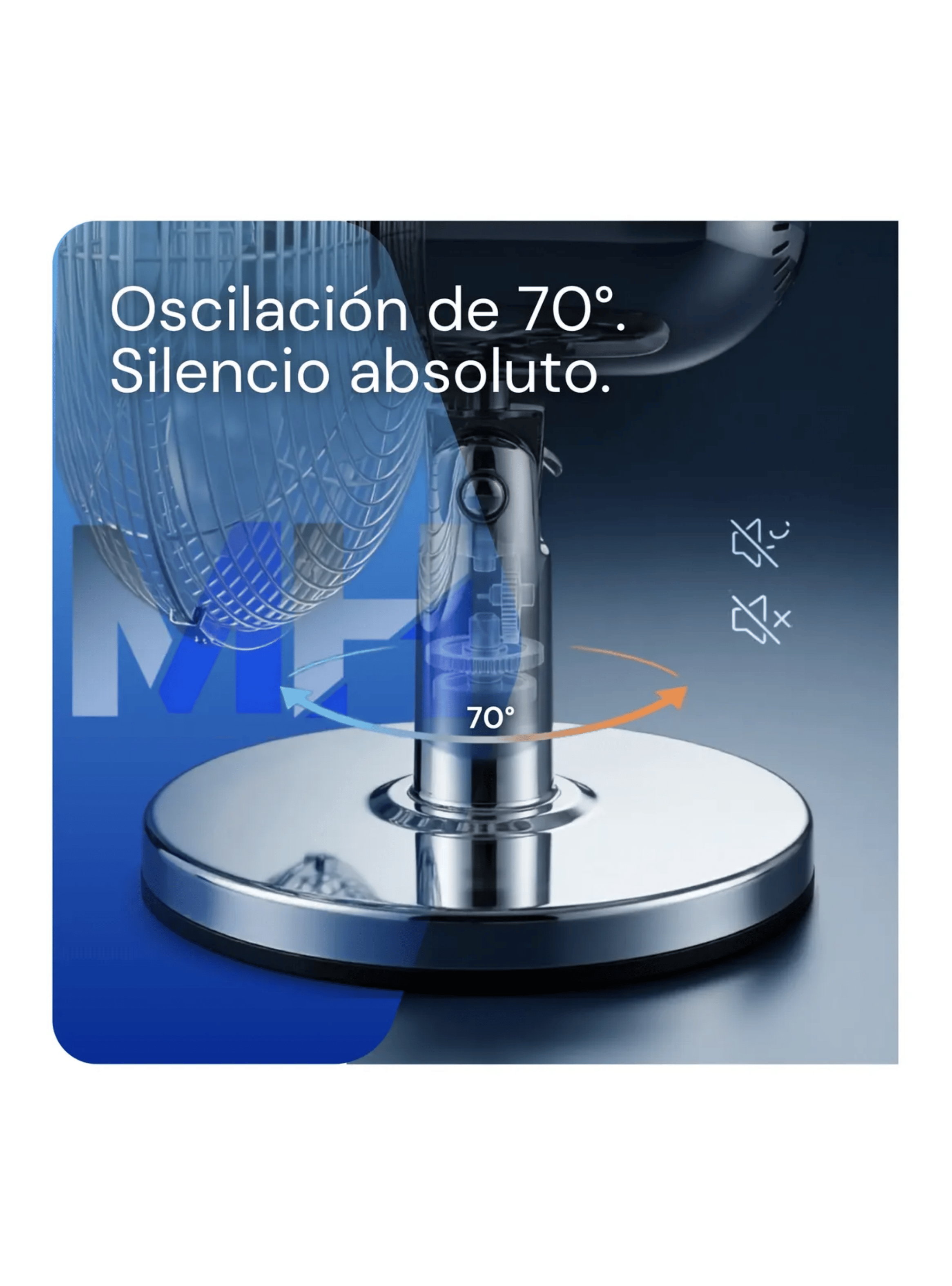 Ventilador Sobremesa 12 Pulgadas Airolite V12sm Metalico 35w-6