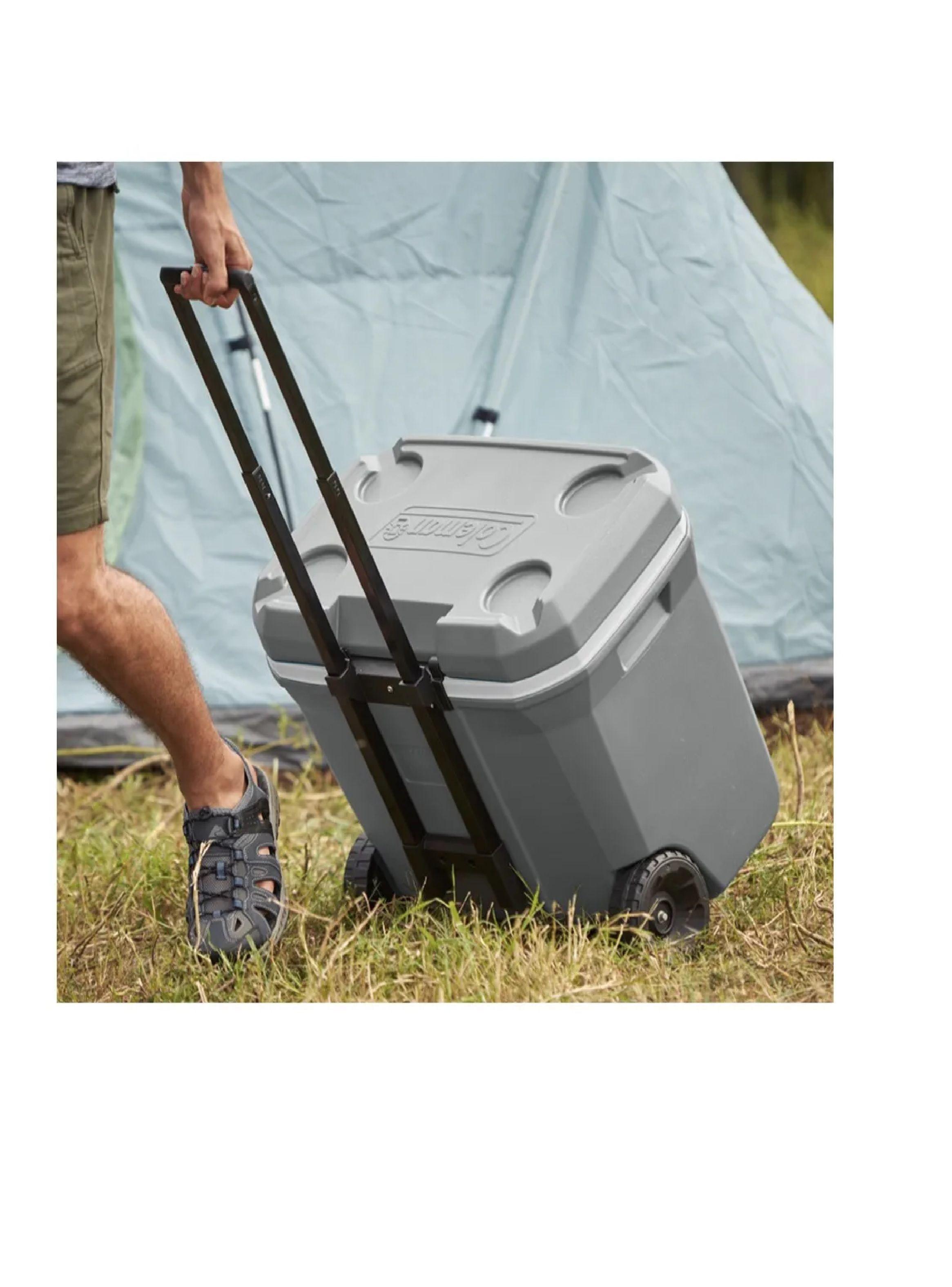 Cooler Coleman Rock Con Ruedas 62 Litros 65qt-6