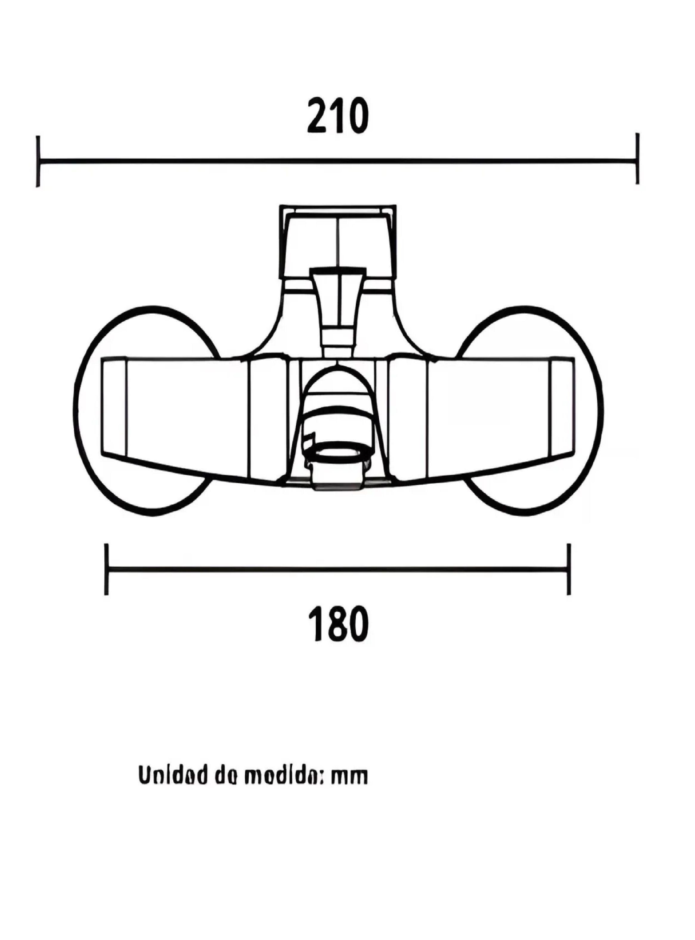 Llave Monomando Tina Ducha Colomba Taumm Kit Completo-2