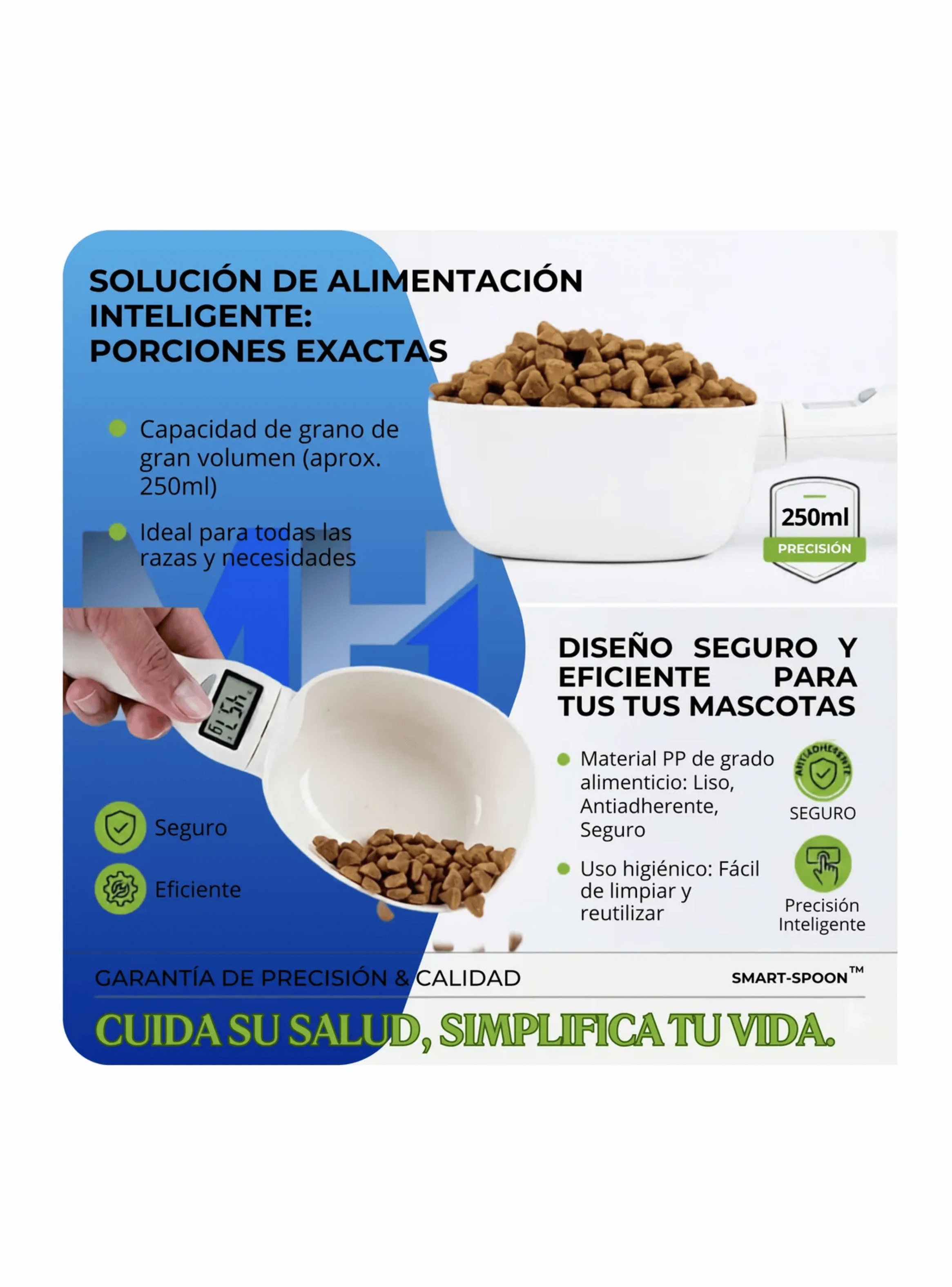 Cuchara Gramera Bascula Digital Comida Reposteria Hasta 800g-4