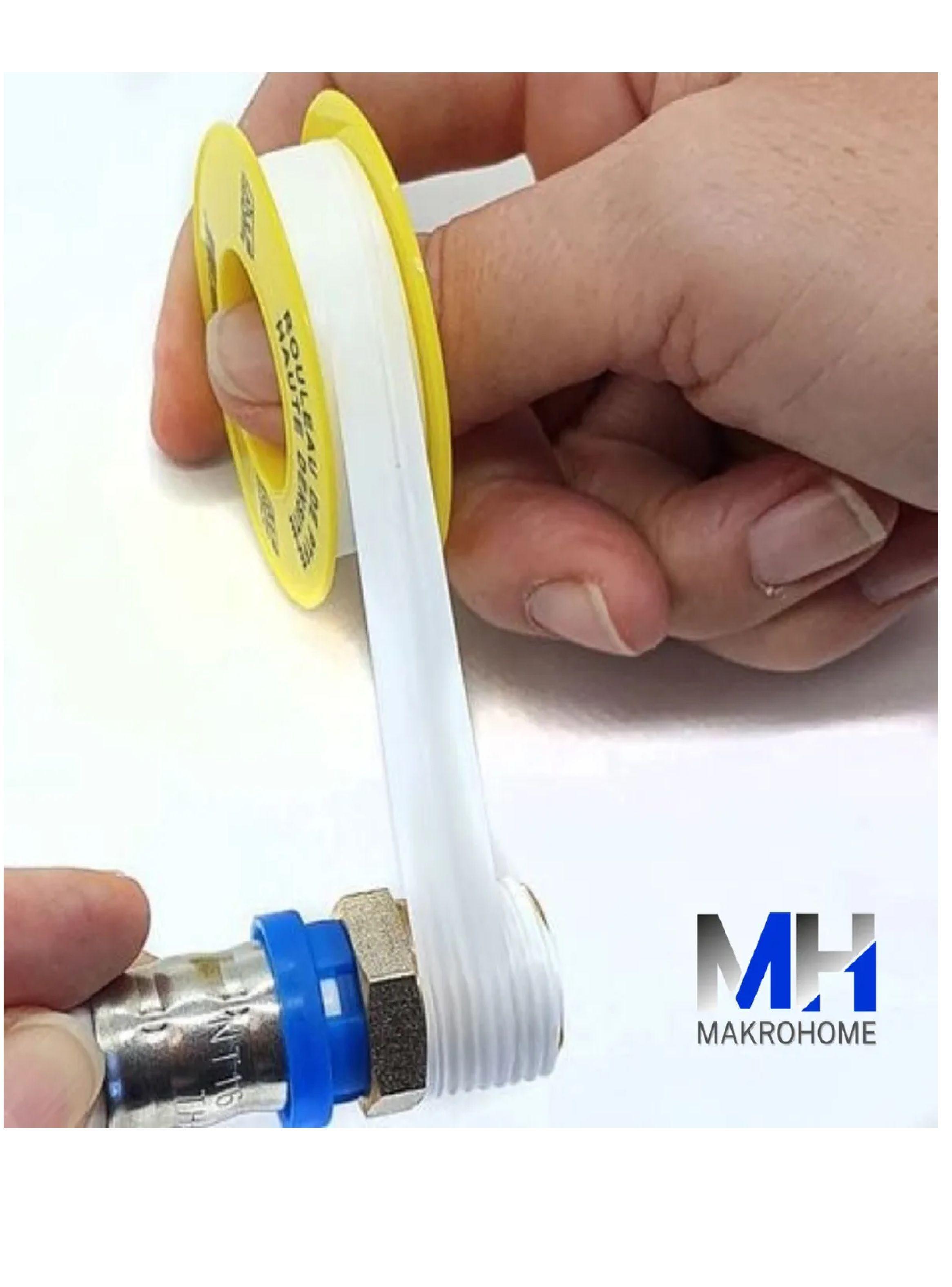 Teflon X5 Profesional 1/2 Gas Sercogas 10mt Cinta Selladora-4