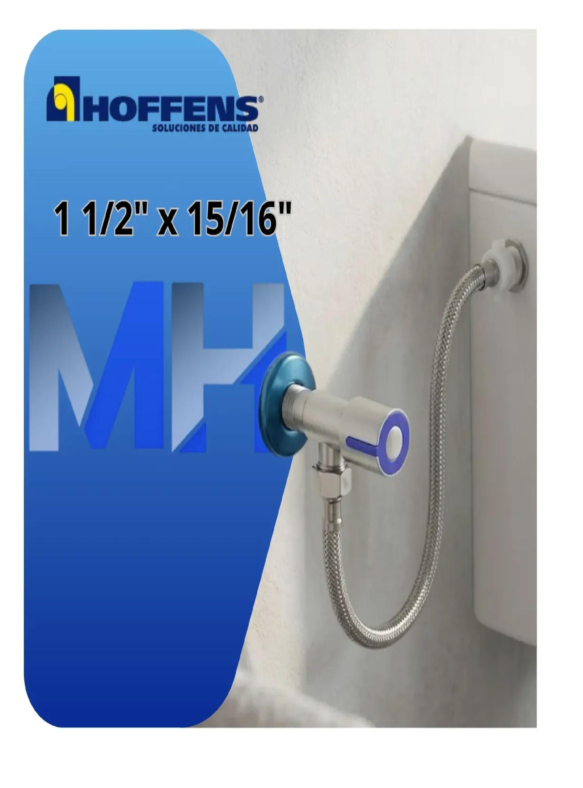 Llave Angular Laton Flexible Vinilo 35cm 1 2x15 16 Hoffens-2