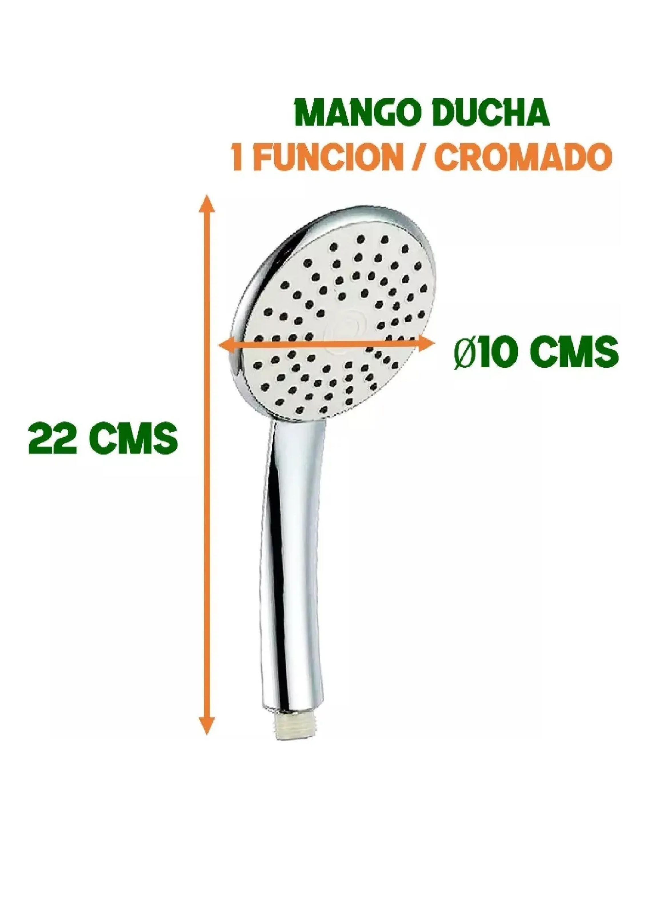 Juego Ducha Set Mango Soporte Flexible 1,6 Mt Swertt Taumm-3
