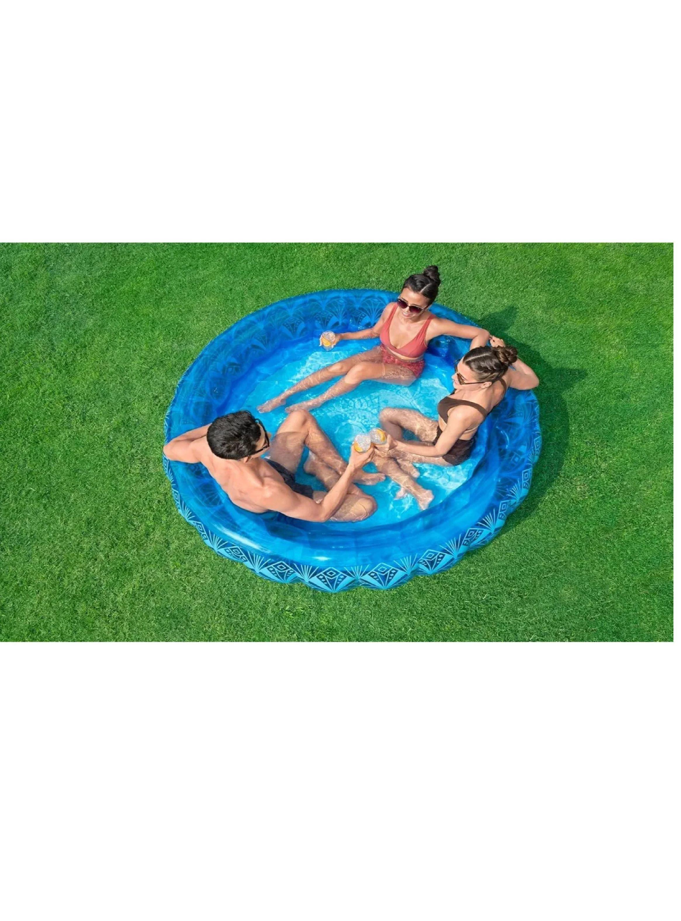 Alberca Inflable Circular Bestway Bohemian 1.68 Mts Azul-4