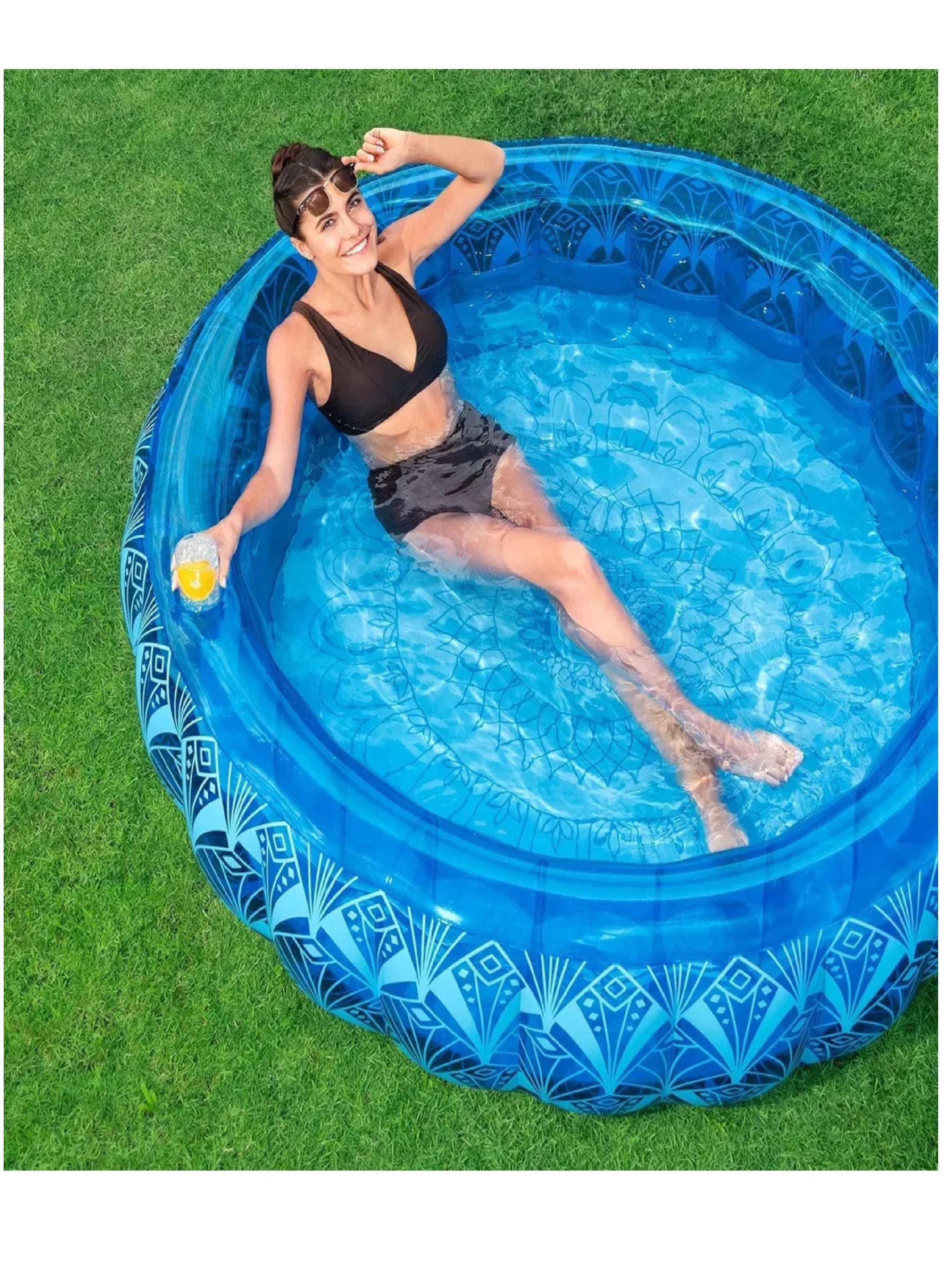 Alberca Inflable Circular Bestway Bohemian 1.68 Mts Azul-5