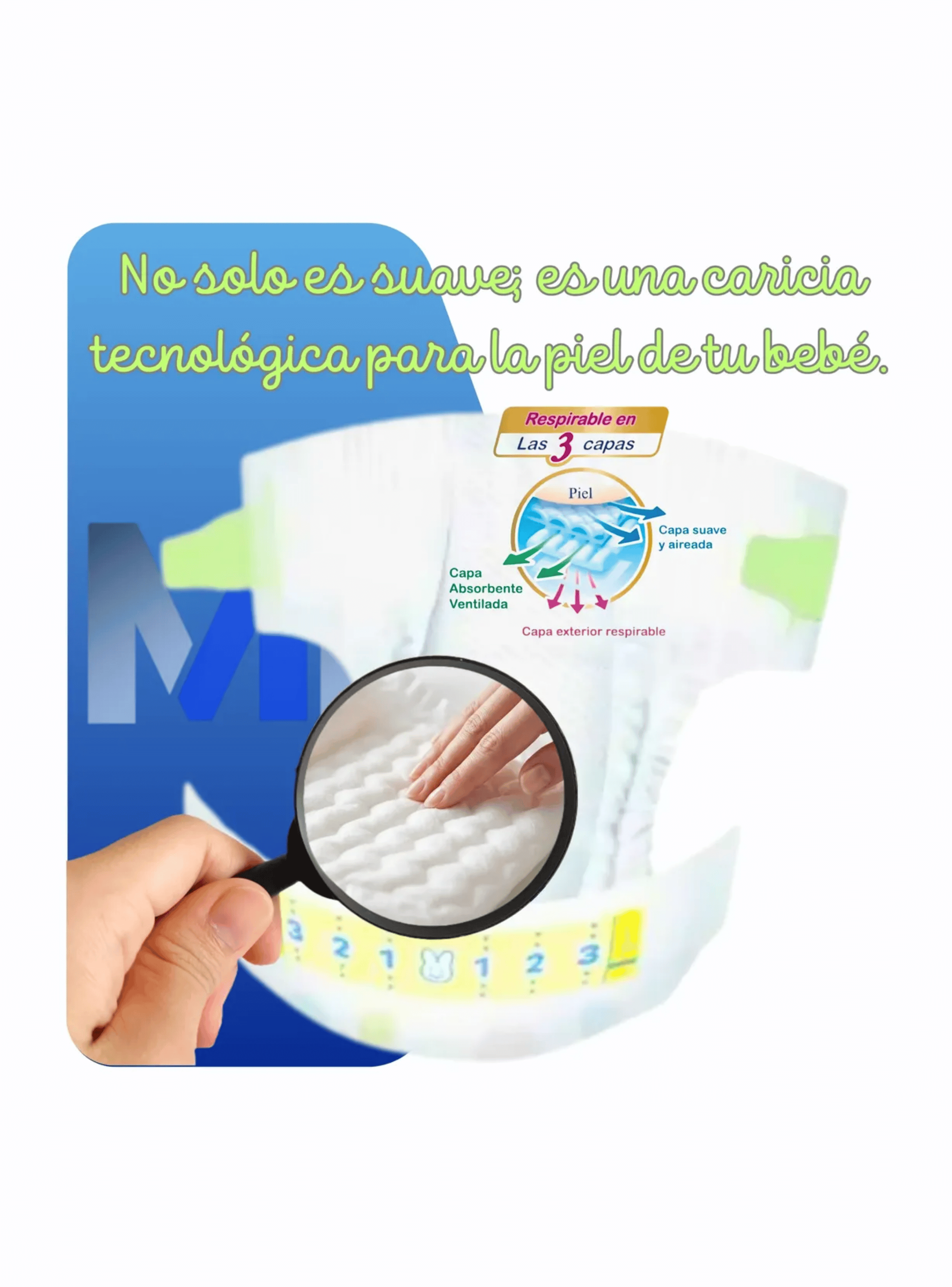 Pack X4 Pa ales Merries Talla M 6 11 Kg Ahorro Y Cuidado-3