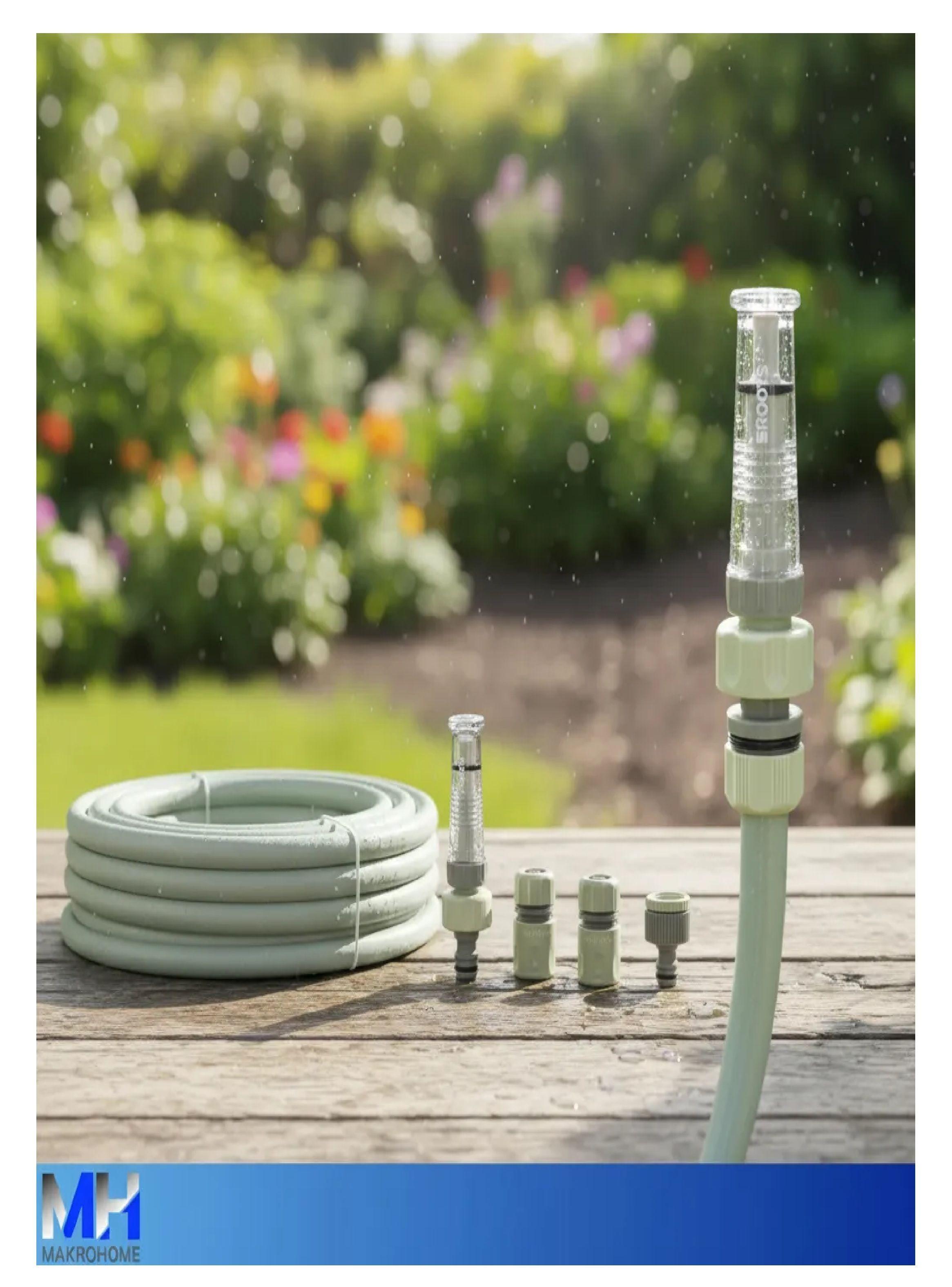 Manguera Trenzada 1/2 X 15m + Kit De Riego Roots-3