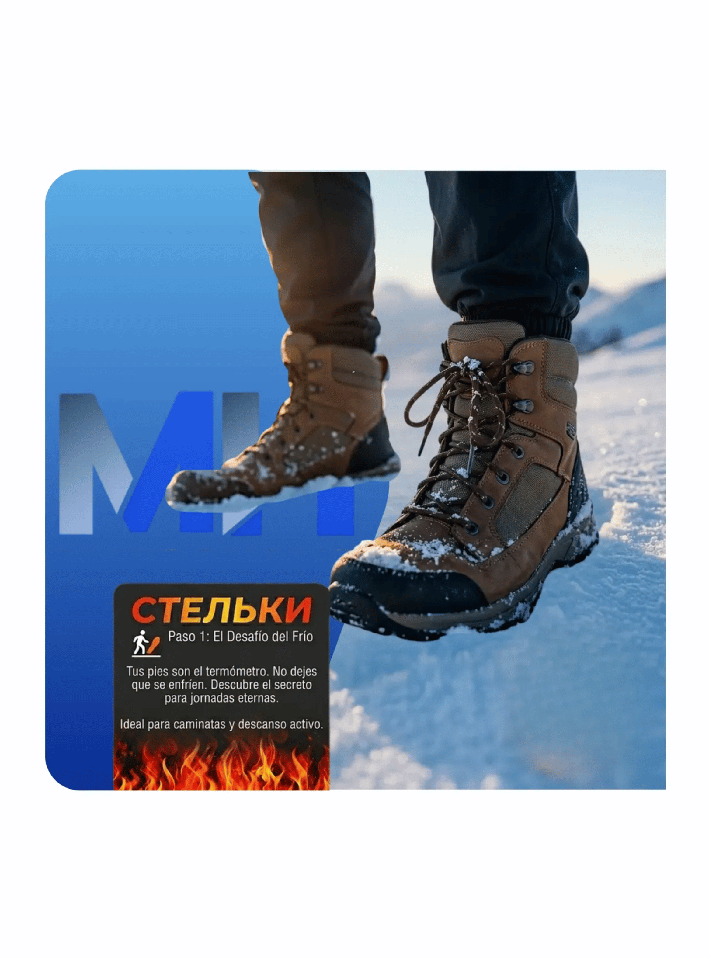 Pack 12 Plantillas Termicas Autocalentables Pies Frio Outdoo 25cm 40 43-7