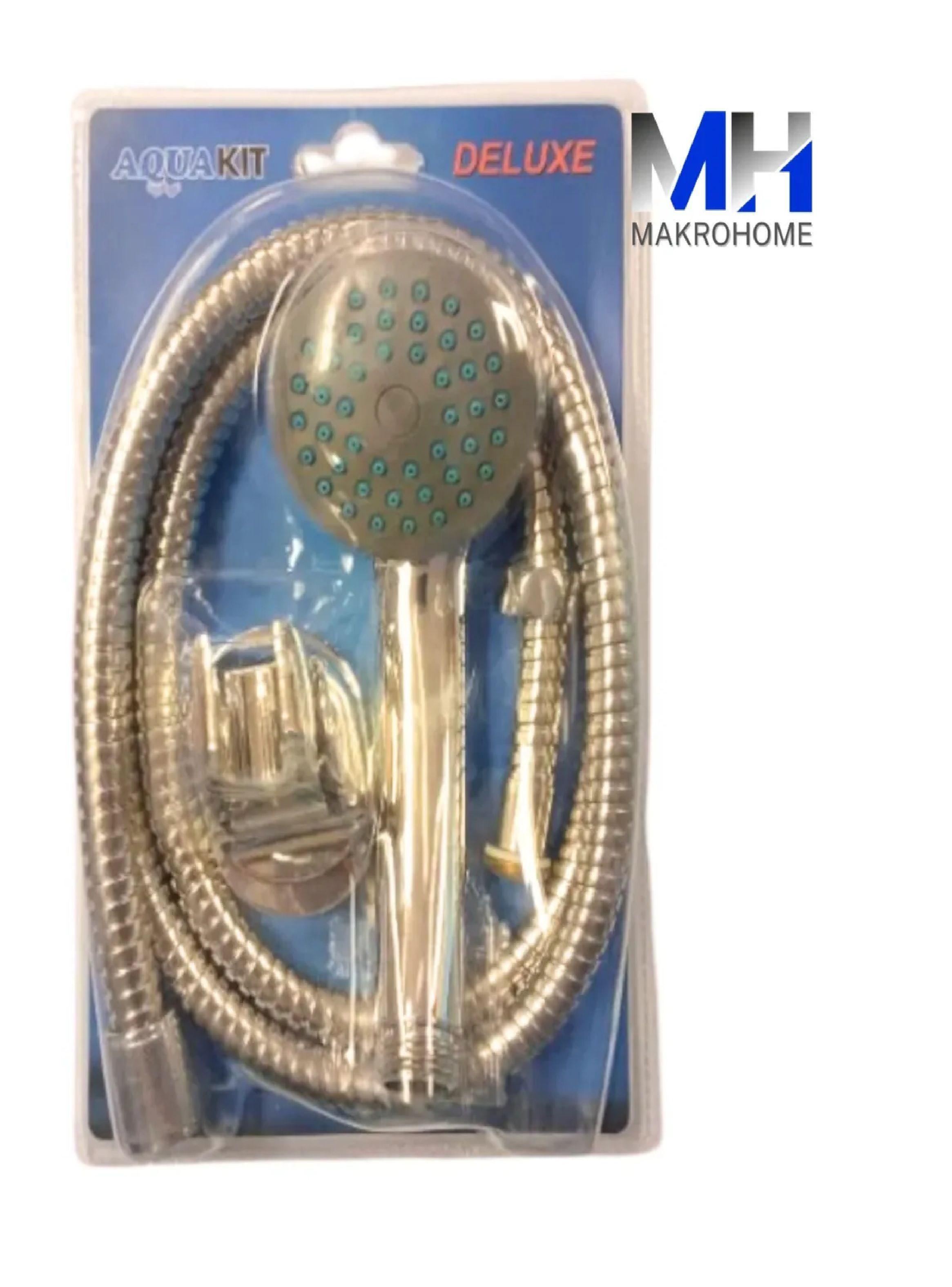 Ducha Telefono Delux Economica + Flexible 1.5mt + Soporte-3
