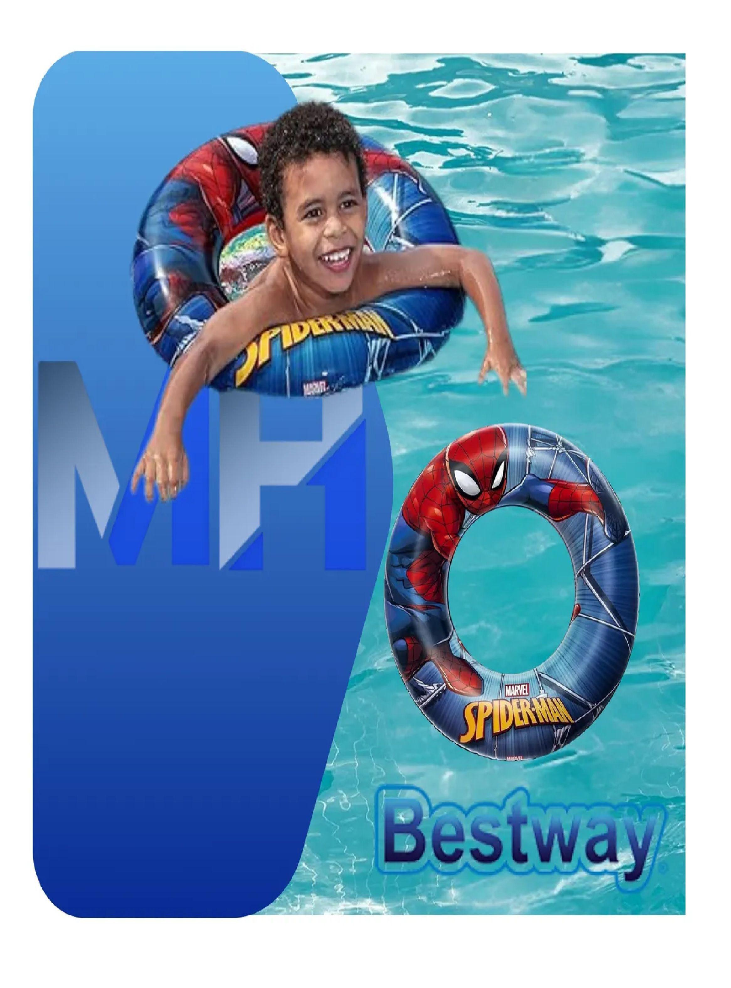 Flotador Salvavidas Aro Infantil Bestway Personajes Spider-Man-2