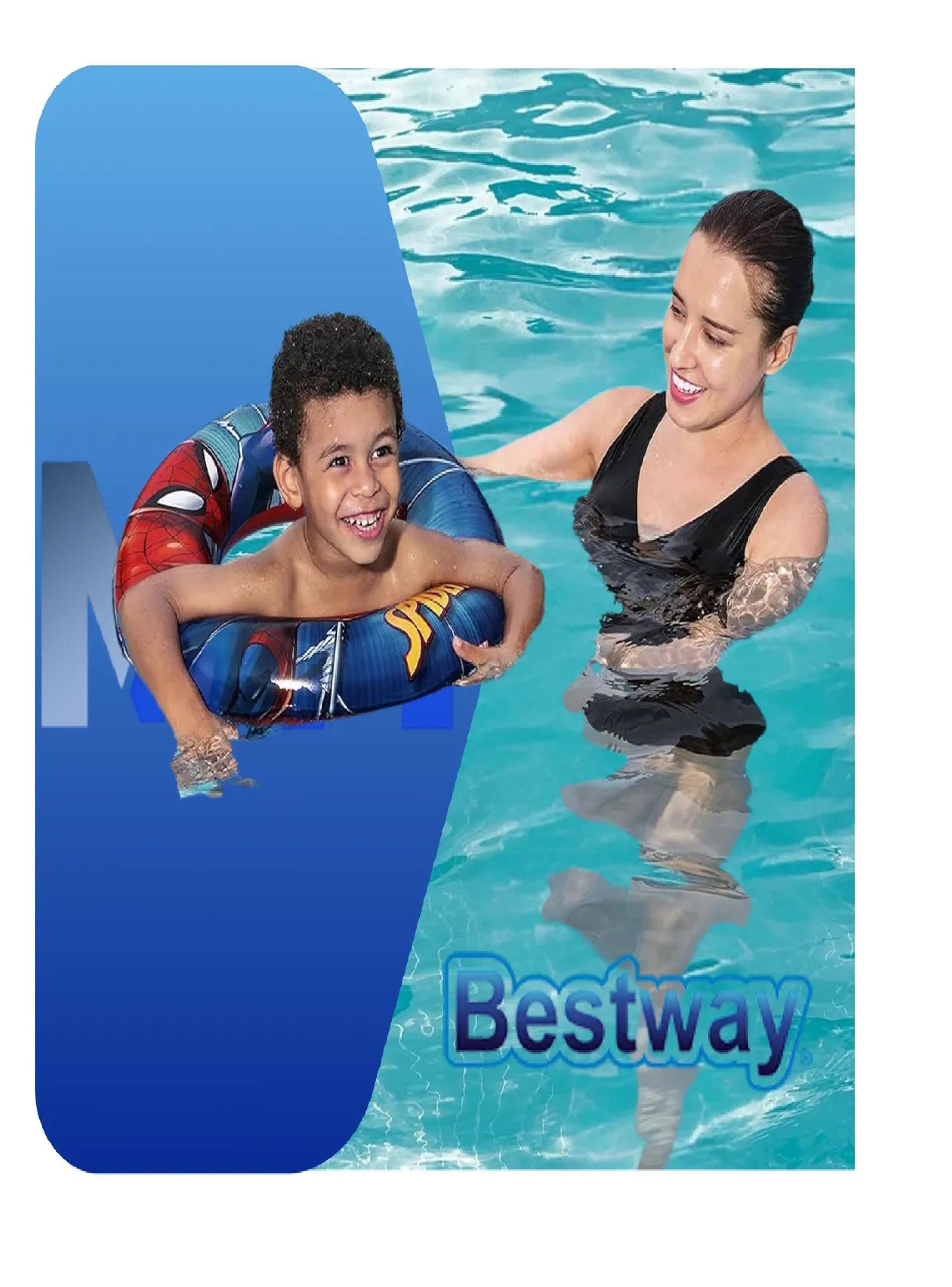 Flotador Salvavidas Aro Infantil Bestway Personajes Spider-Man-4