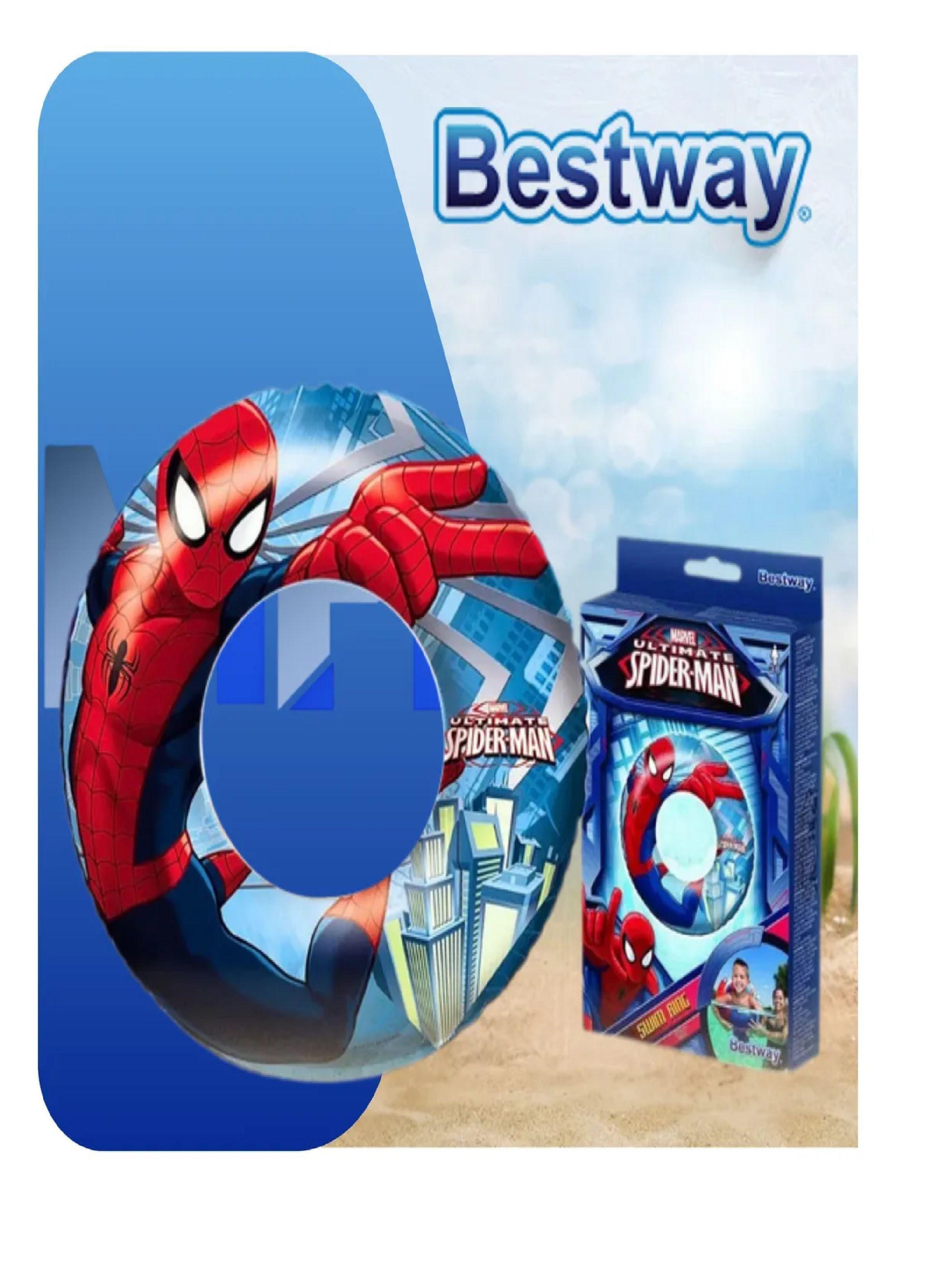 Flotador Salvavidas Aro Infantil Bestway Personajes Spider-Man-5