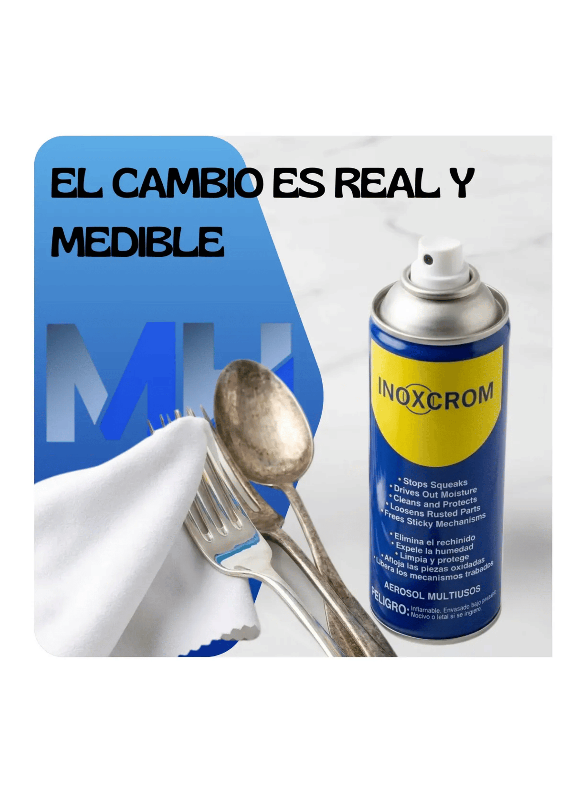 Pack X3 Aerosol Lubricante Multiuso Inoxcrom Aflojatodo-4
