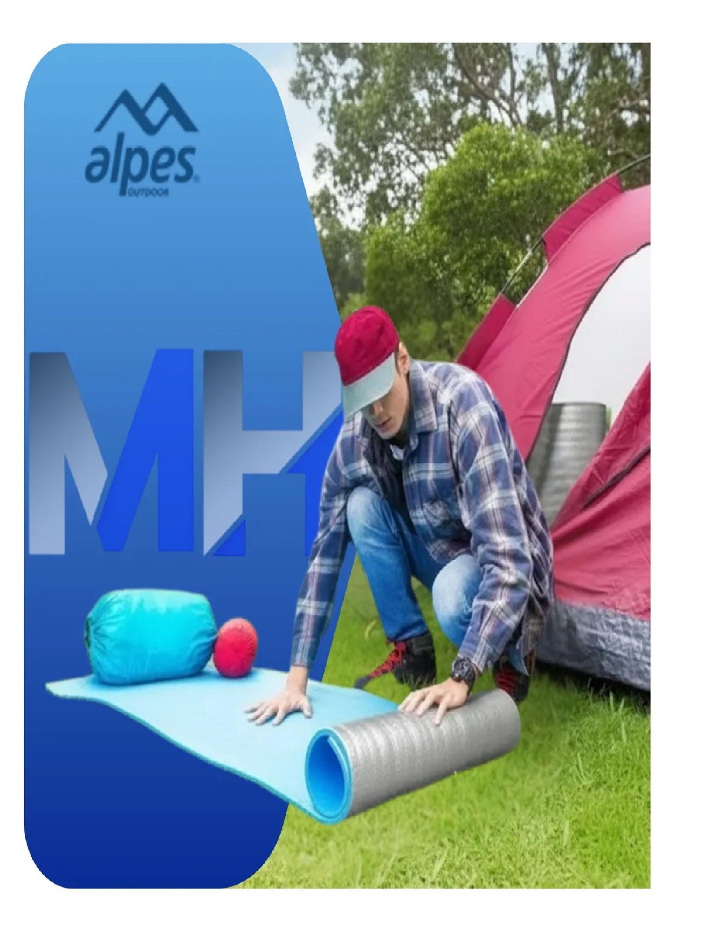 Carpa Klimber 2 Personas + 2 Aislantes Aluminizado Alpes 6mm-2