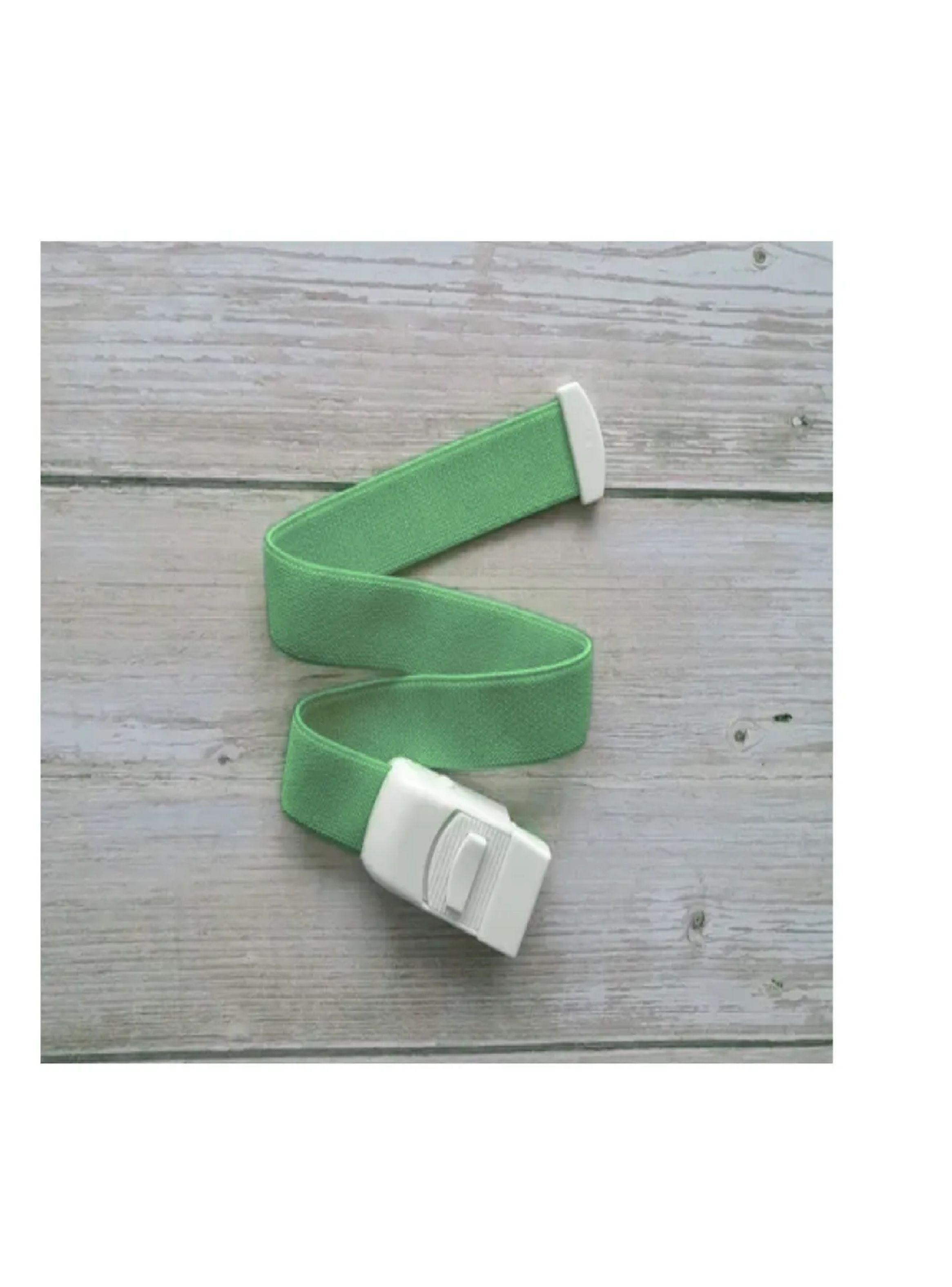Torniquete Ligadura Elastico Hebilla Medicas Verde 2 Unid-3