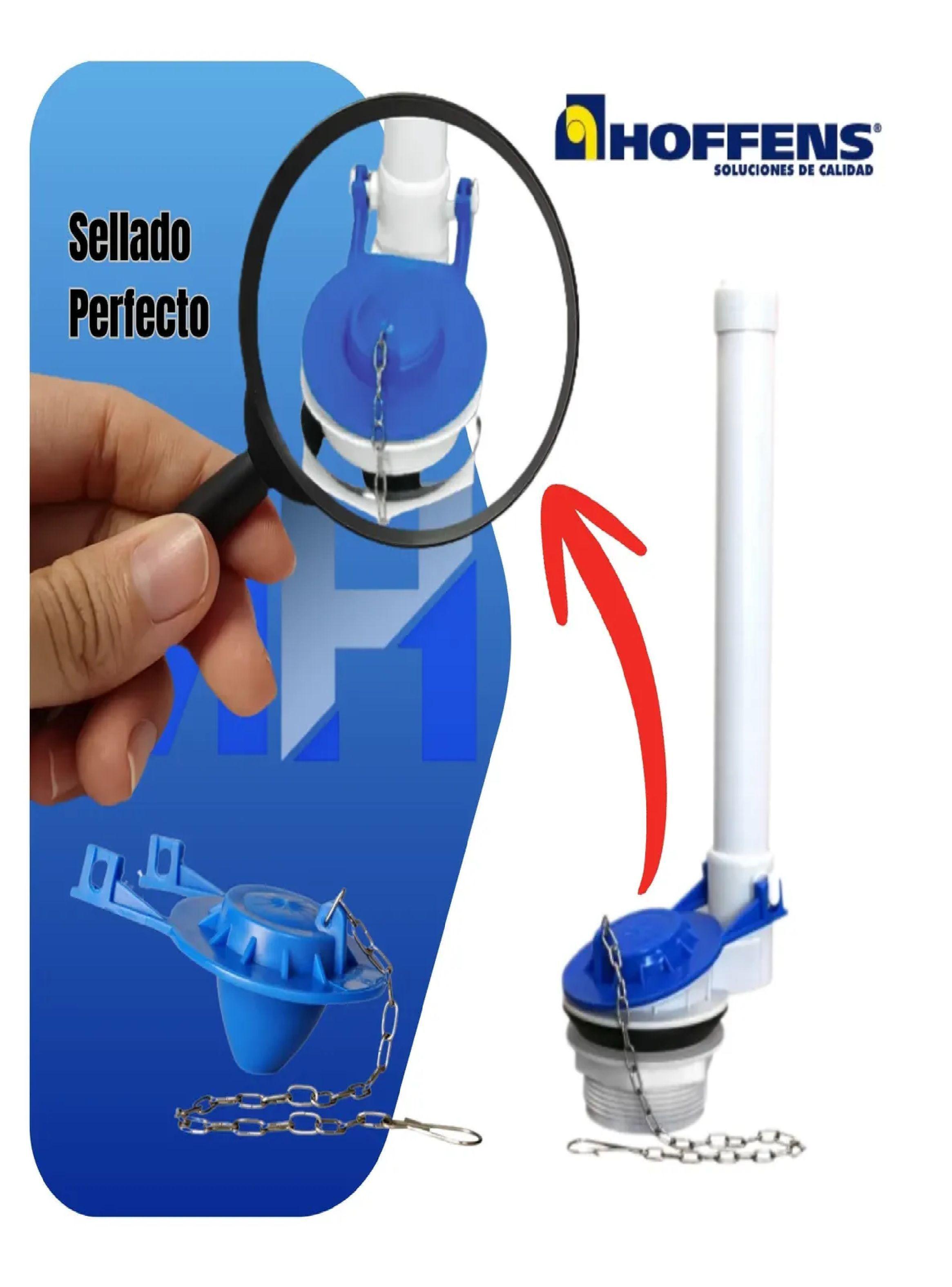 Flapper Sapo Universal Azul Para Wc Sellado Hermetico Hoffen-3