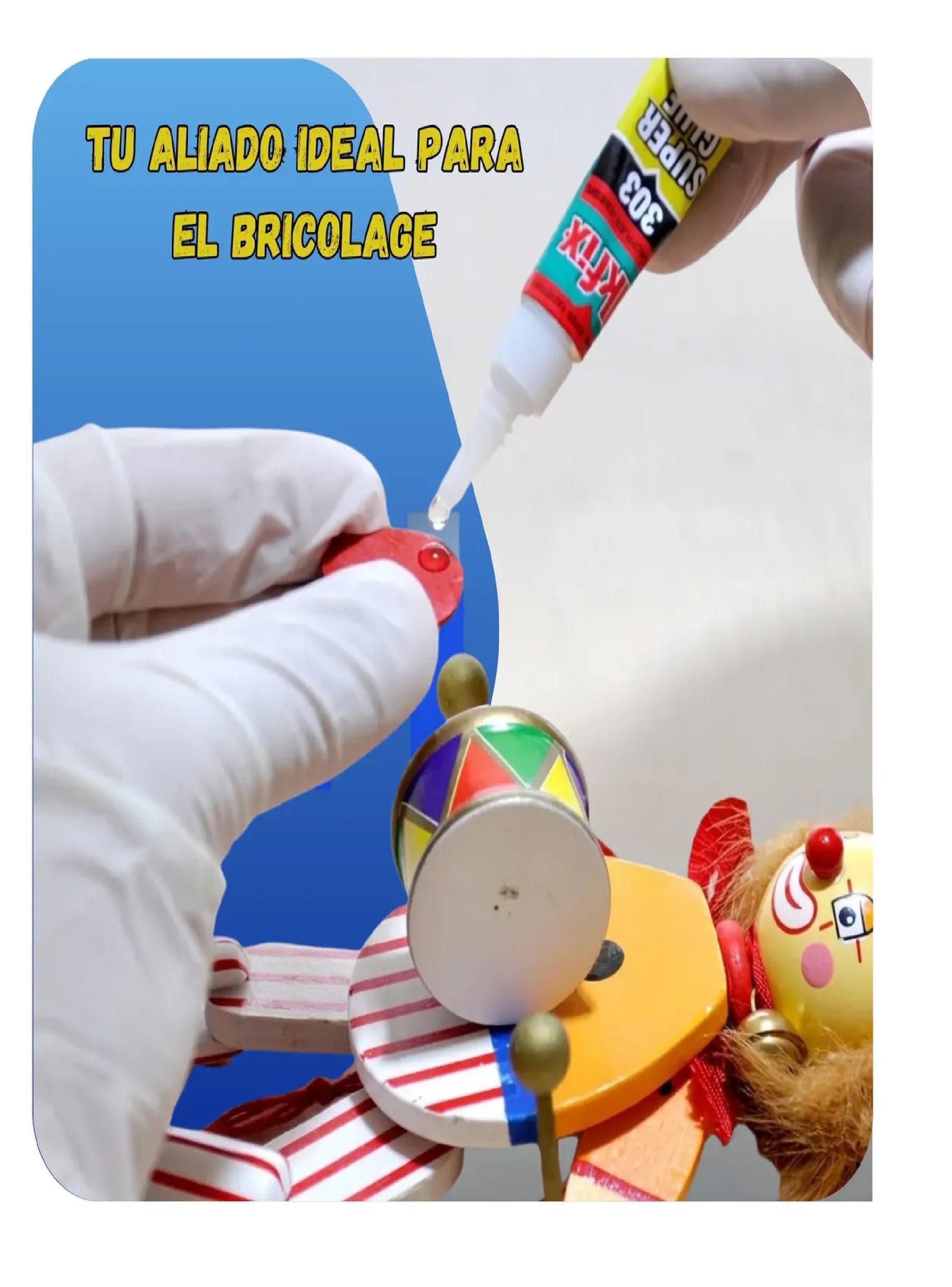 Super Glue X3 Akfix 303 Pegamento Extra Fuerte Secado Rapido-3