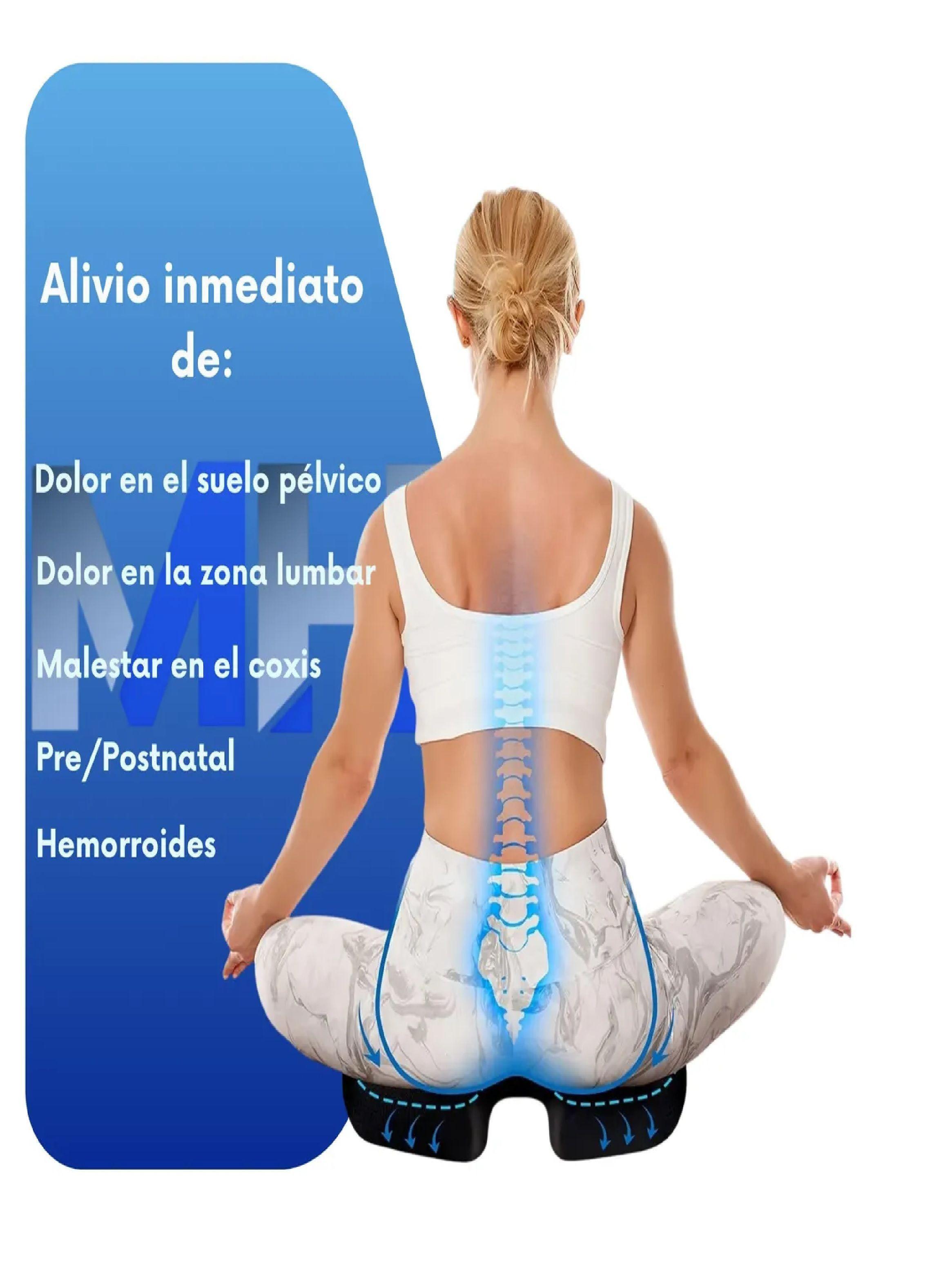 Cojin Asiento Ergonomico Ortopedico Coxis Ciatica Hemorroide-2