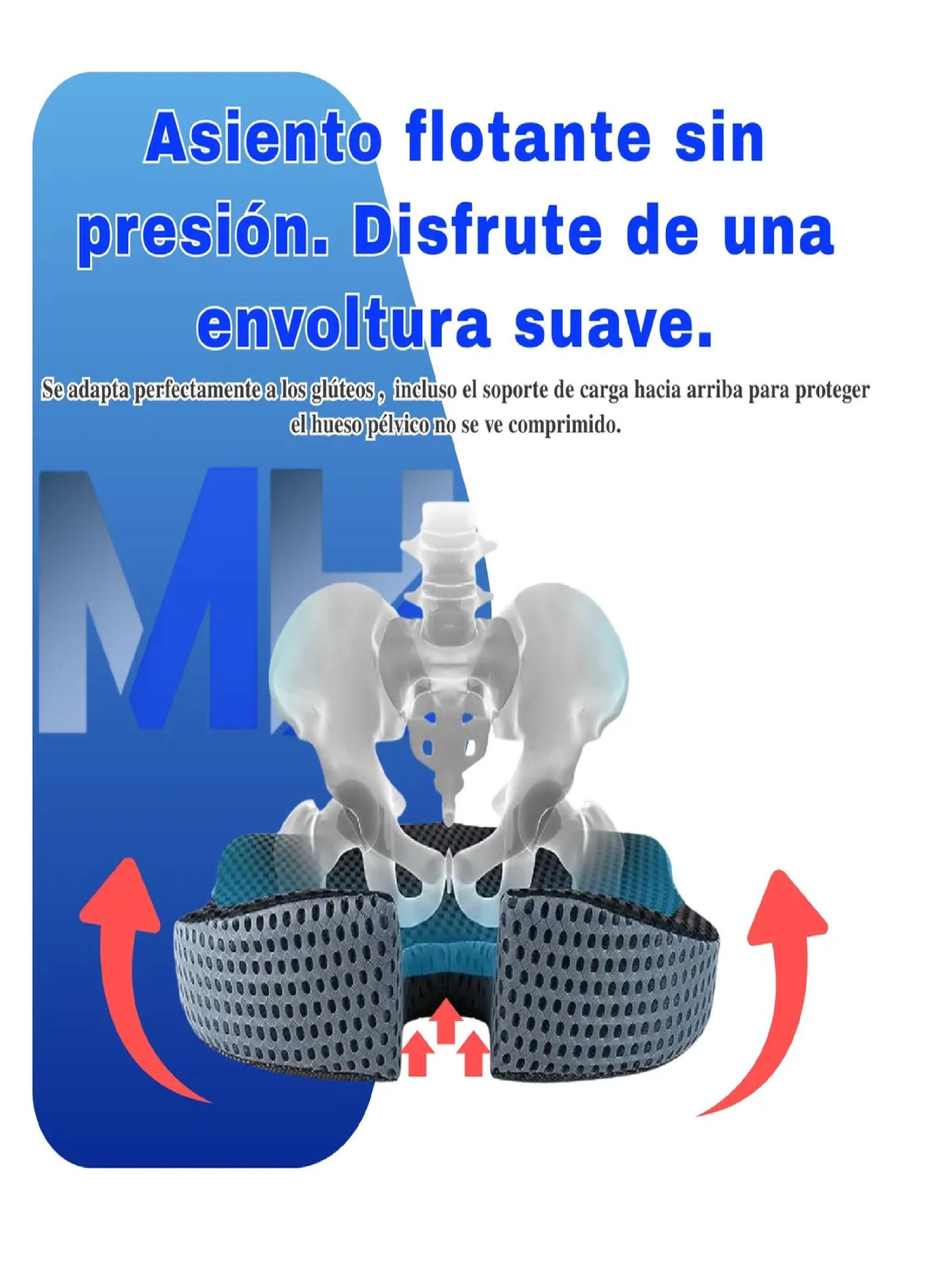 Cojin Asiento Ergonomico Ortopedico Coxis Ciatica Hemorroide-5