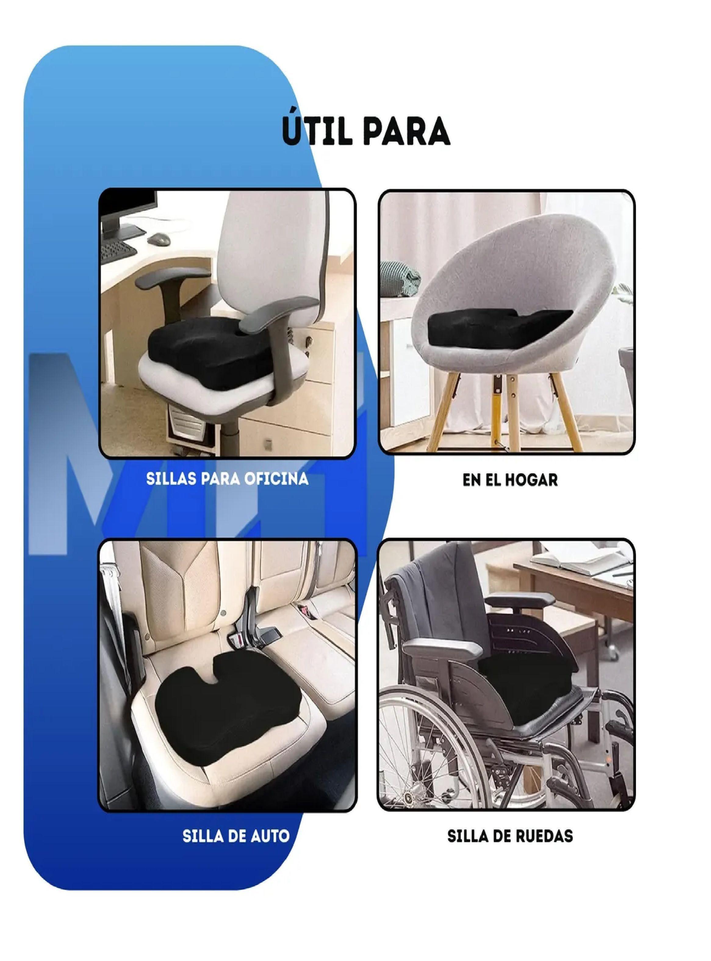 Cojin Asiento Ergonomico Ortopedico Coxis Ciatica Hemorroide-6