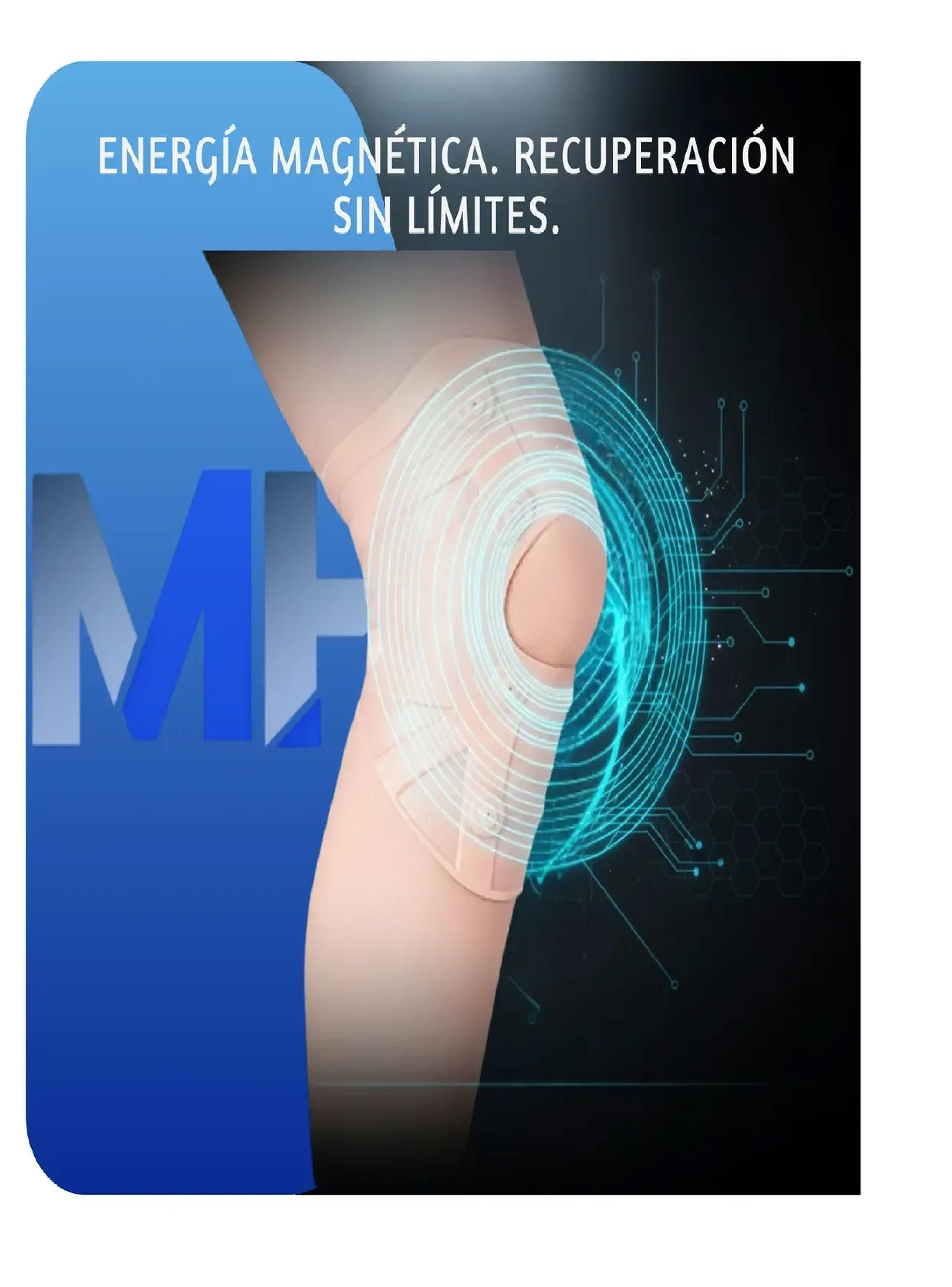 Rodillera Magnetica Silicona 10 Imanes Dolores Lesiones Sebs-3