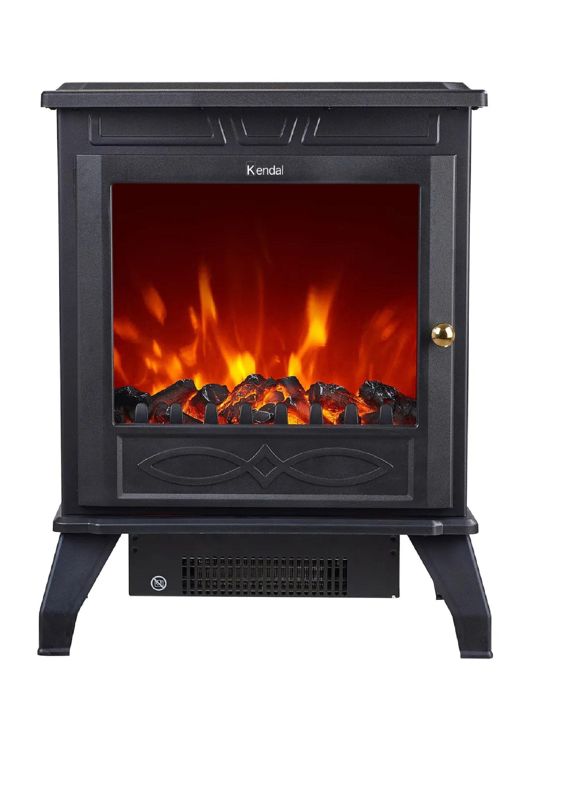 Estufa Chimenea Electrica Kendal 1700w Hasta 20m2-0
