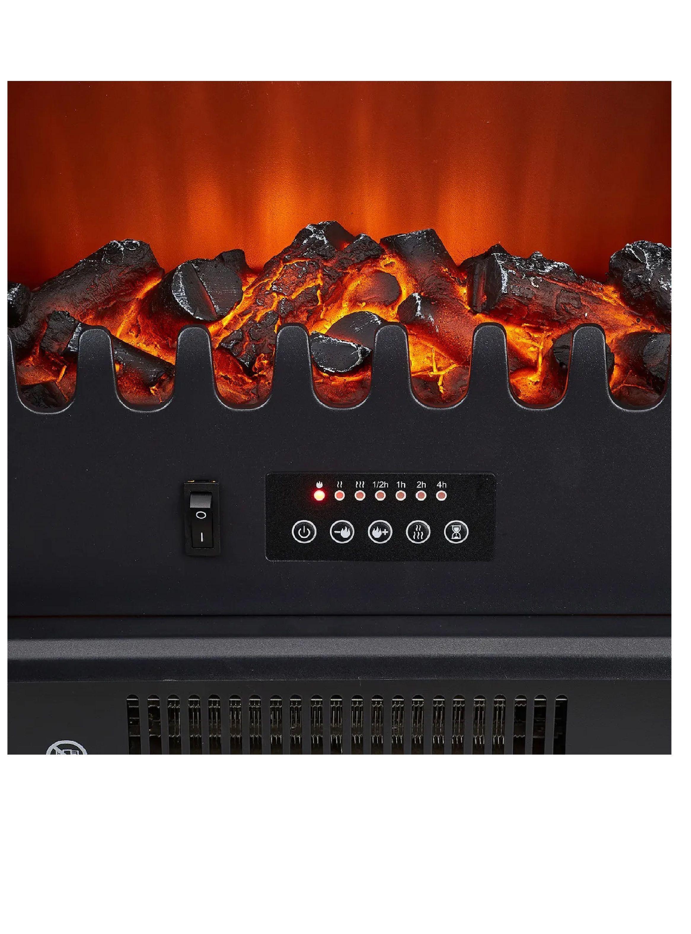 Estufa Chimenea Electrica Kendal 1700w Hasta 20m2-2