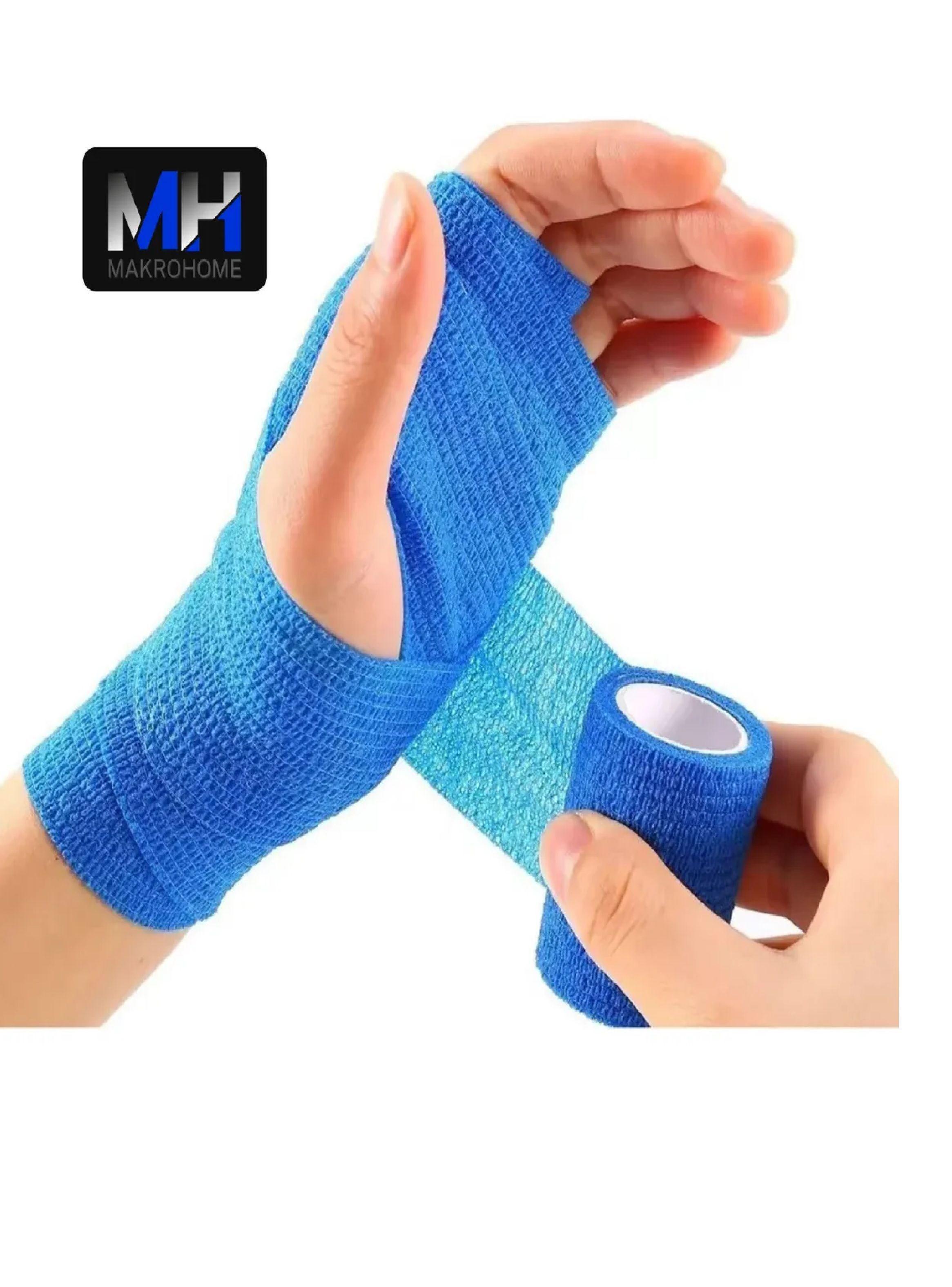 Pack X12 Cinta Venda Coban Color Variado Deporte 7,5cm X4,5m-2