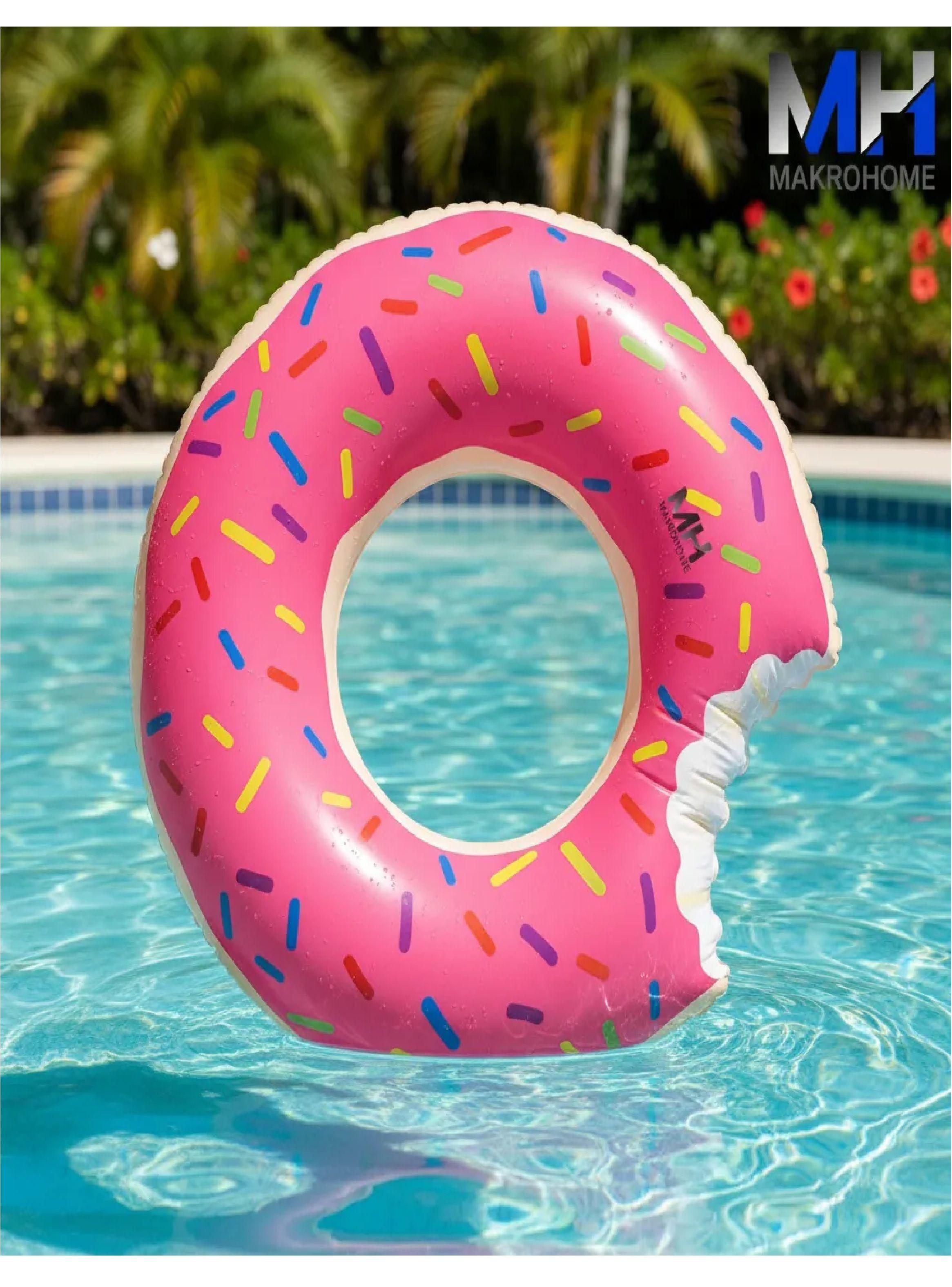 Flotador Inflable De Piscina Diseño Donut (70 Cm)-4