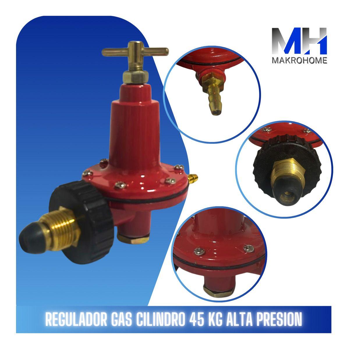 Regulador Gas 45kg Alta Presion Uso Industrial Flujo 5.0m3/h-2