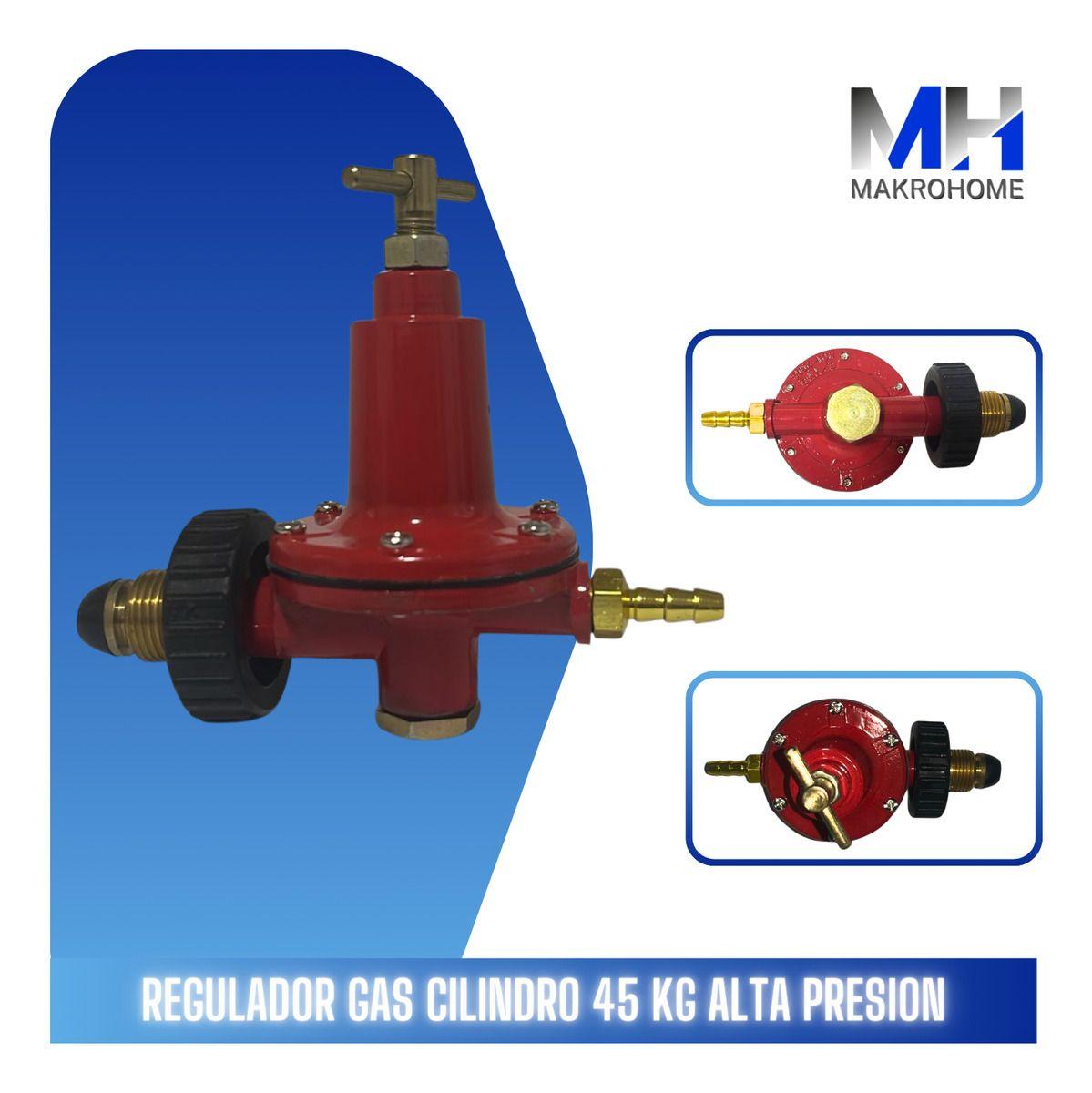Regulador Gas 45kg Alta Presion Uso Industrial Flujo 5.0m3/h-4