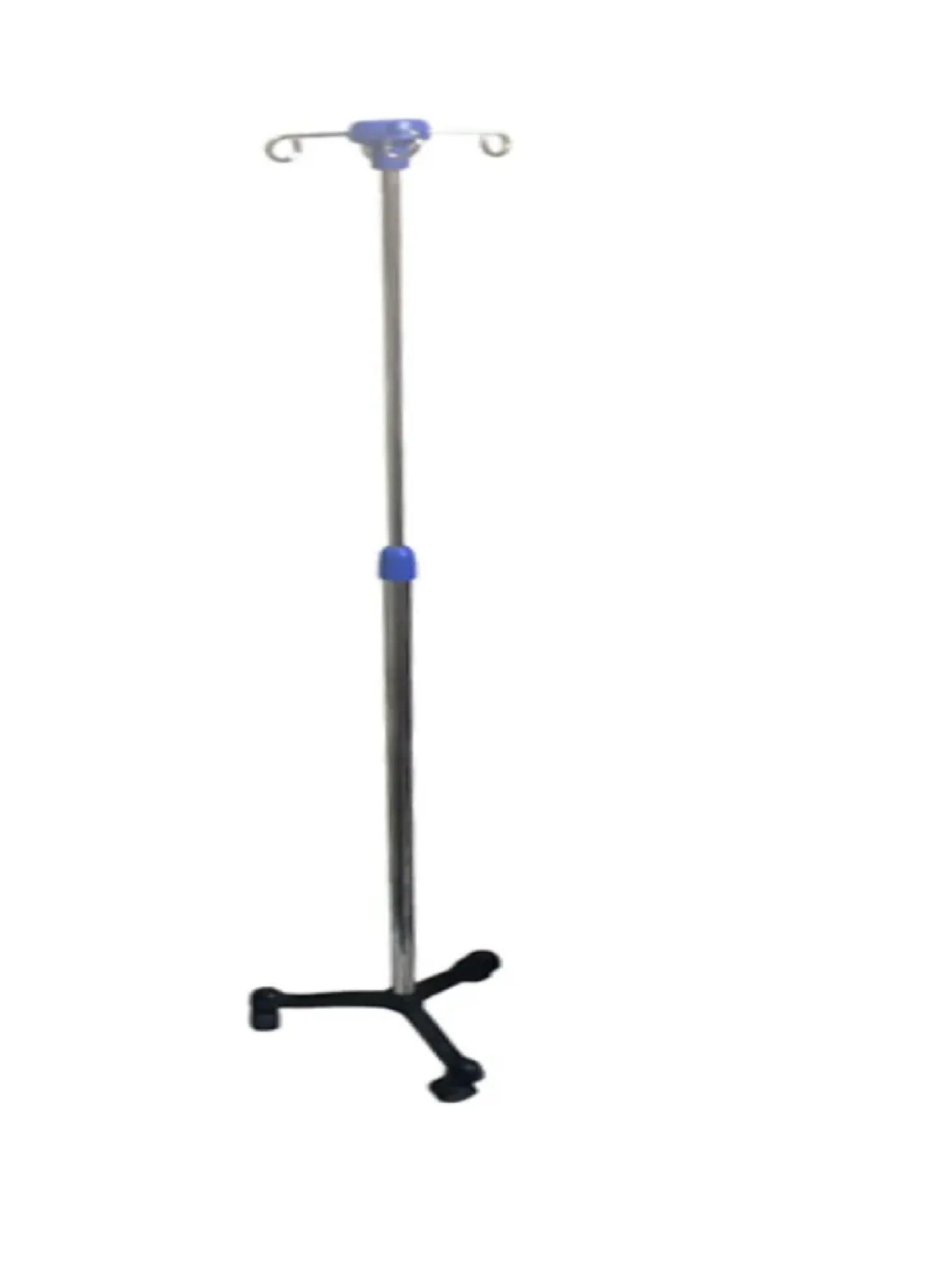 Porta Suero Ajustable 4 Ganchos Base Pedestal 3 Ruedas Suero-2
