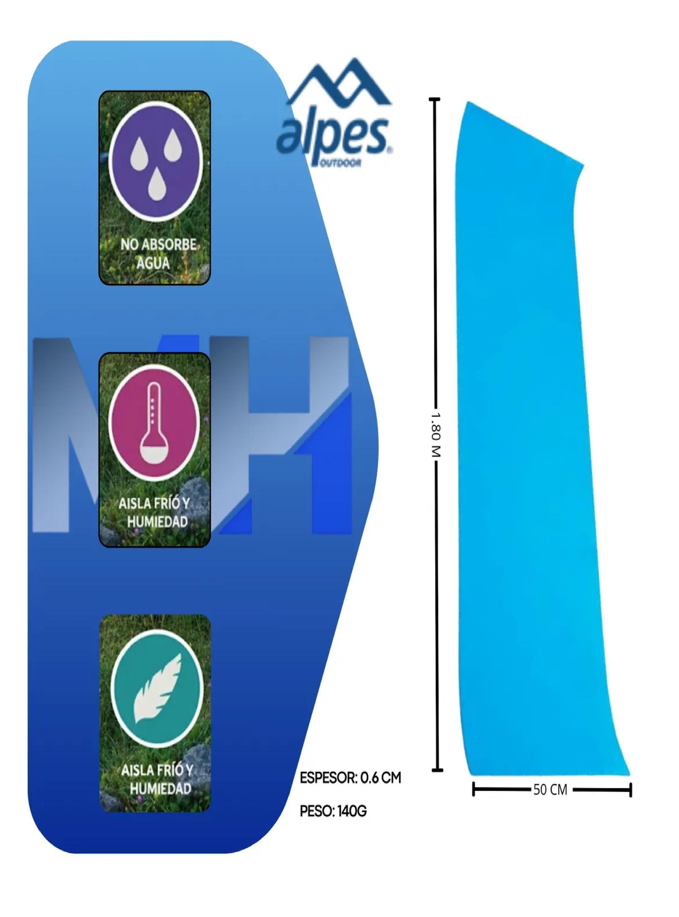 Carpa Klimber 2 Personas + 2 Aislantes Alpes 6mm-2